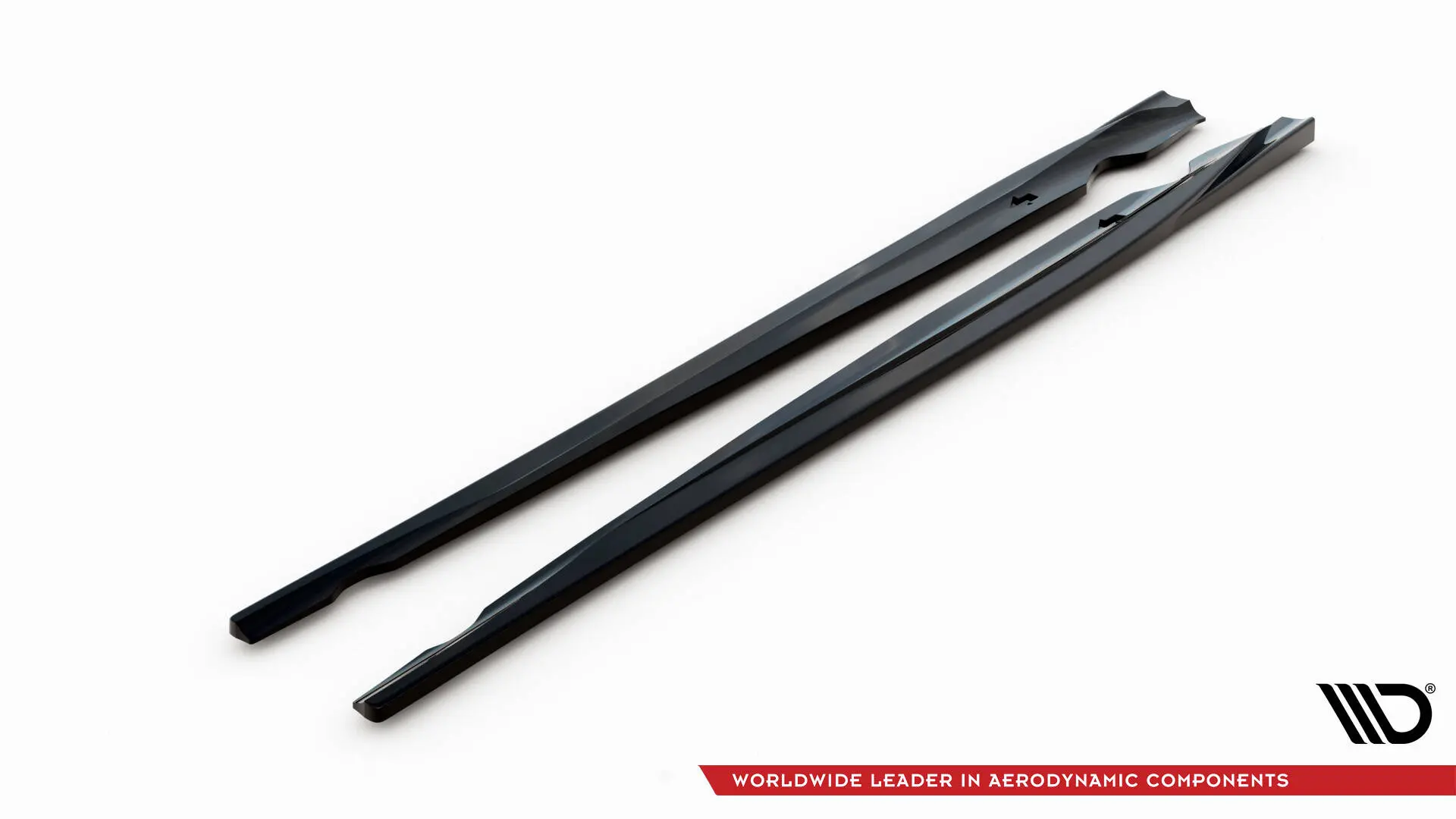 Sideskjørt VW Scirocco R mk3 2008 - 2014 | V.2 Glossy Black Edition – bilde 5