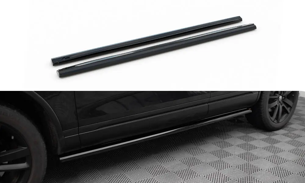 Sideskjørt VW Touareg 7P 2010 - 2014 | Glossy Black Edition – bilde 3