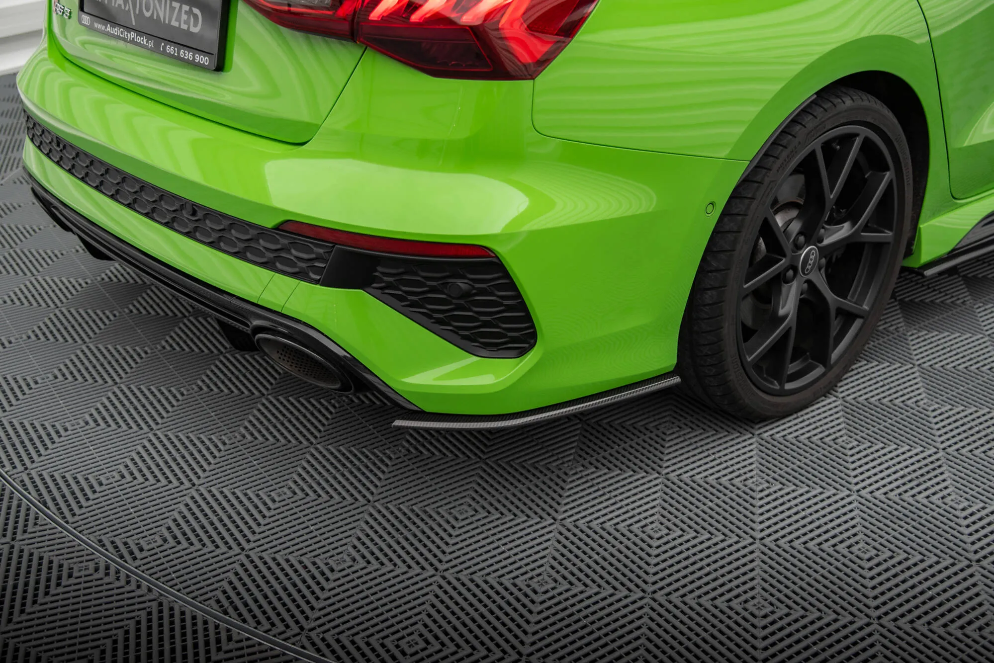 Sidesplitters bak Audi A3 (S3) 2020-2026 | Carbon Fiber Edition – bilde 2