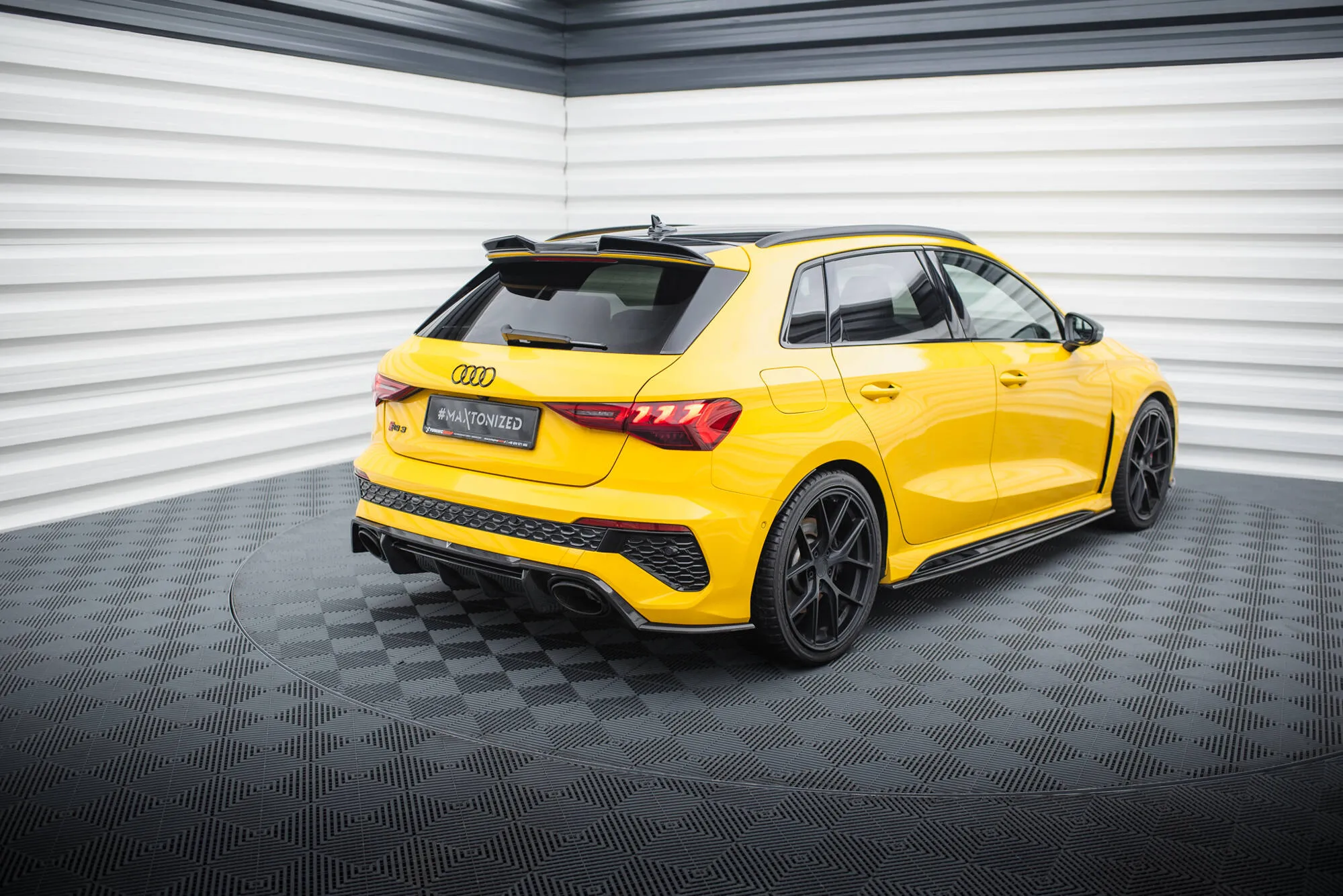 Sidesplitters bak Audi A3 (S3) 2020-2026 | Carbon Fiber Edition – bilde 6