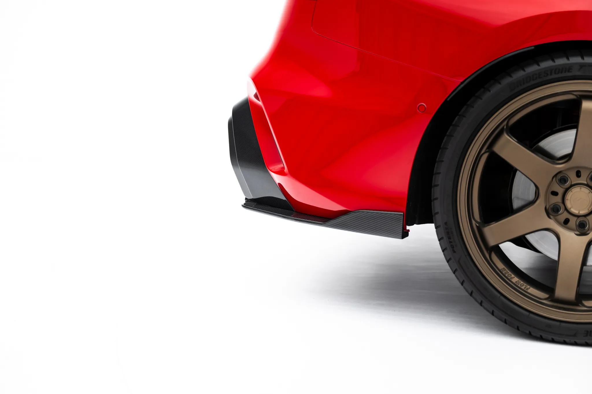 Sidesplitters bak Audi A3 (S3) 2024-2026 | Carbon Fiber Edition – bilde 3