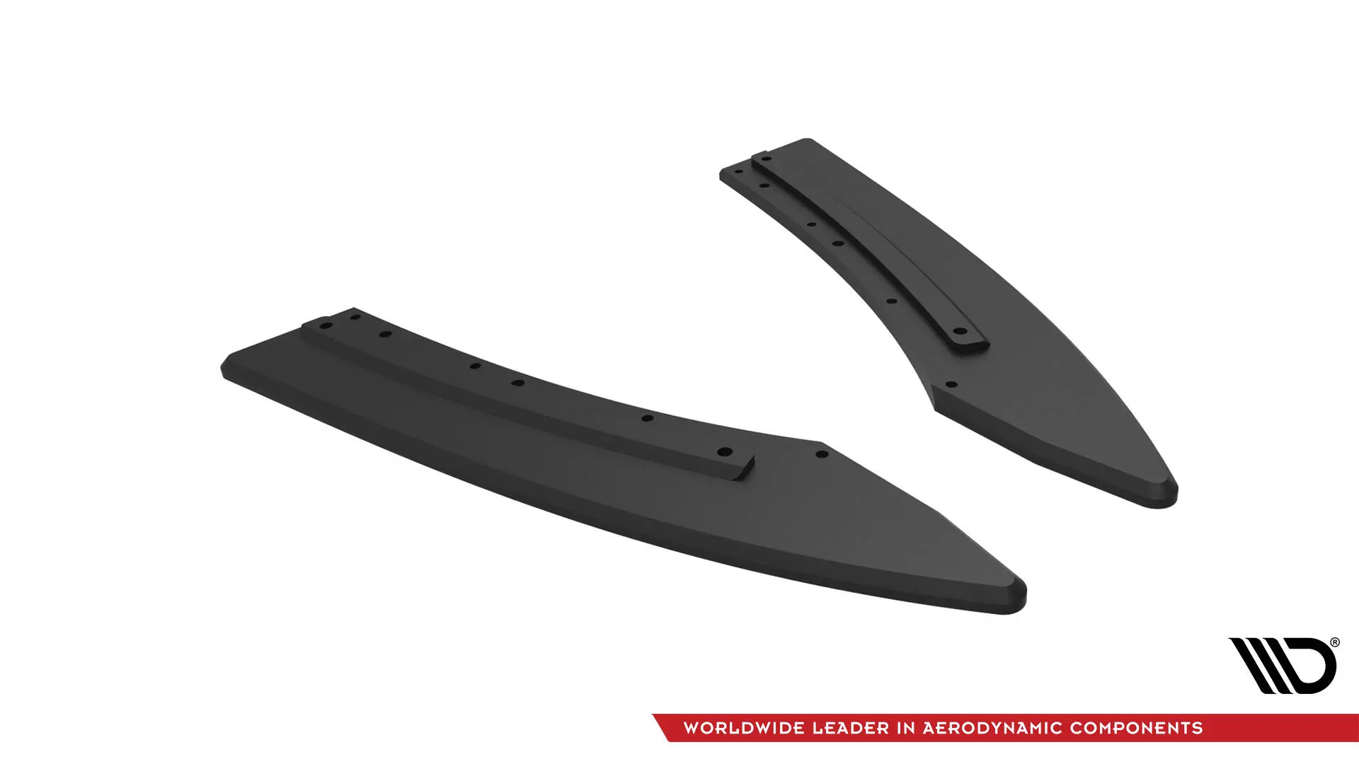 Sidesplitters bak Audi A5 8T Coupe 2007 - 2011 / Audi A5 8T S-Line Coupe 2007 - 2011 | Street Pro Black Edition – bilde 5