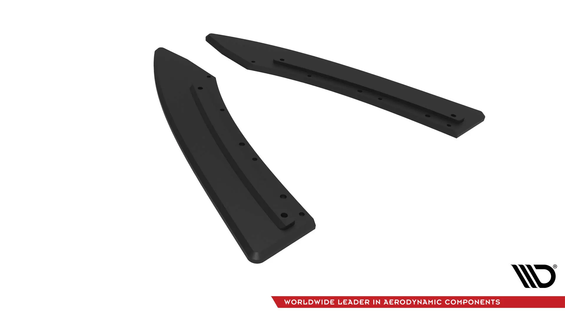 Sidesplitters bak Audi A5 8T Coupe 2007 - 2011 / Audi A5 8T S-Line Coupe 2007 - 2011 | Street Pro Black Edition – bilde 6