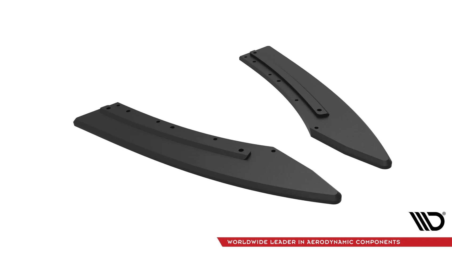 Sidesplitters bak Audi A5 8T Coupe 2007 - 2011 / Audi A5 8T S-Line Coupe 2007 - 2011 | Street Pro Black Edition – bilde 4