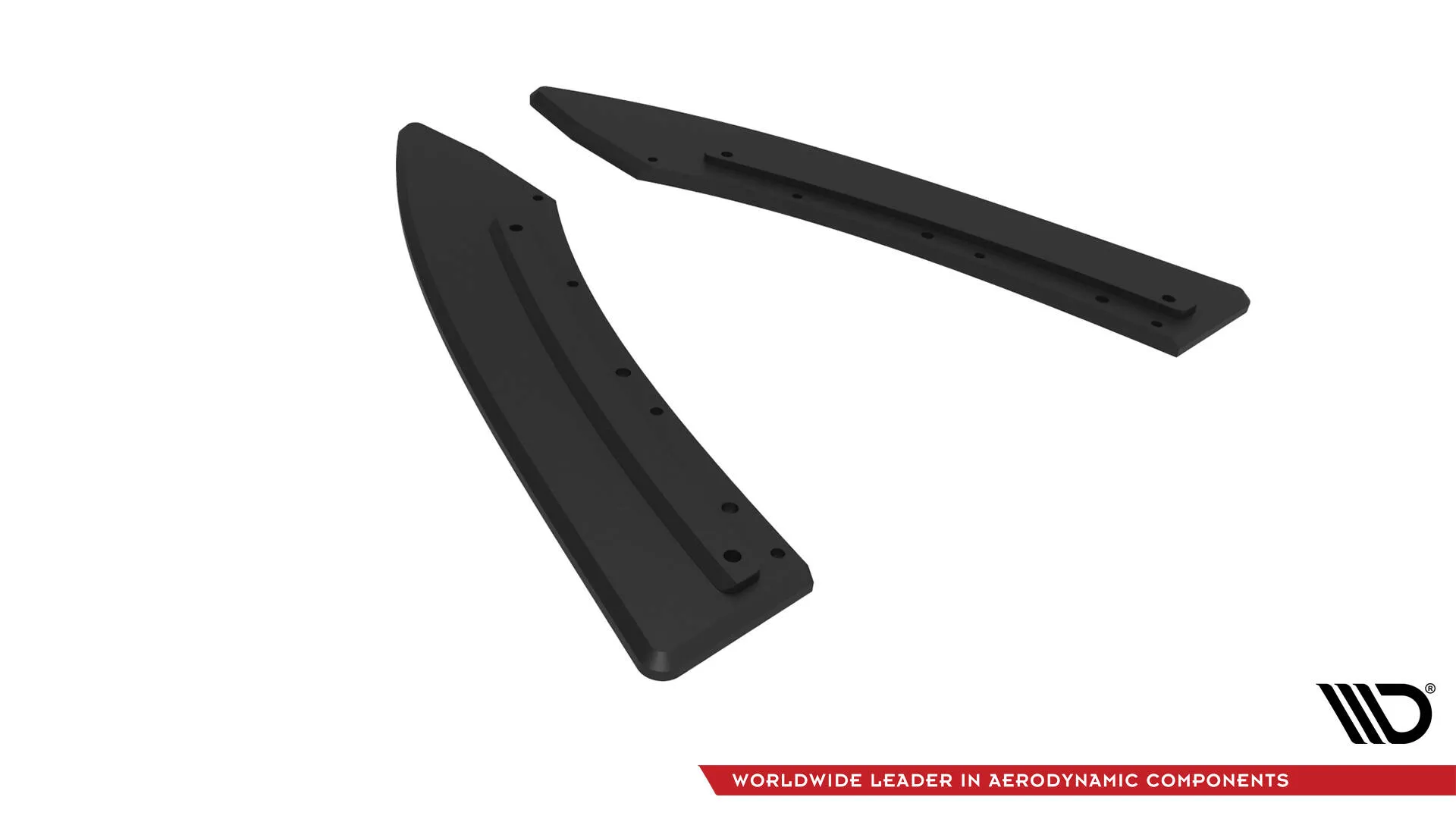 Sidesplitters bak Audi A5 8T Coupe 2007 - 2011 / Audi A5 8T S-Line Coupe 2007 - 2011 | Street Pro Black Edition – bilde 5