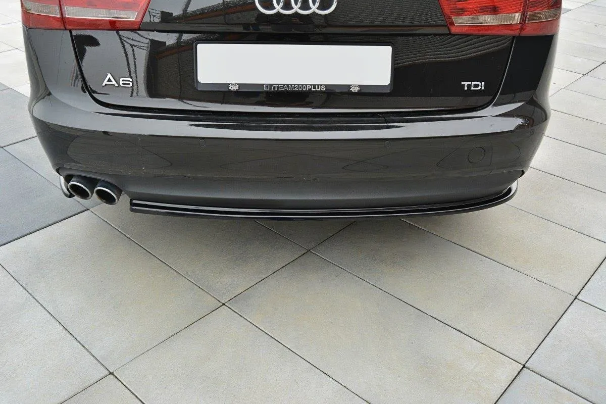 Sidesplitters bak Audi A6 C7 Avant 2011 - 2014 | Glossy Black Edition – bilde 3