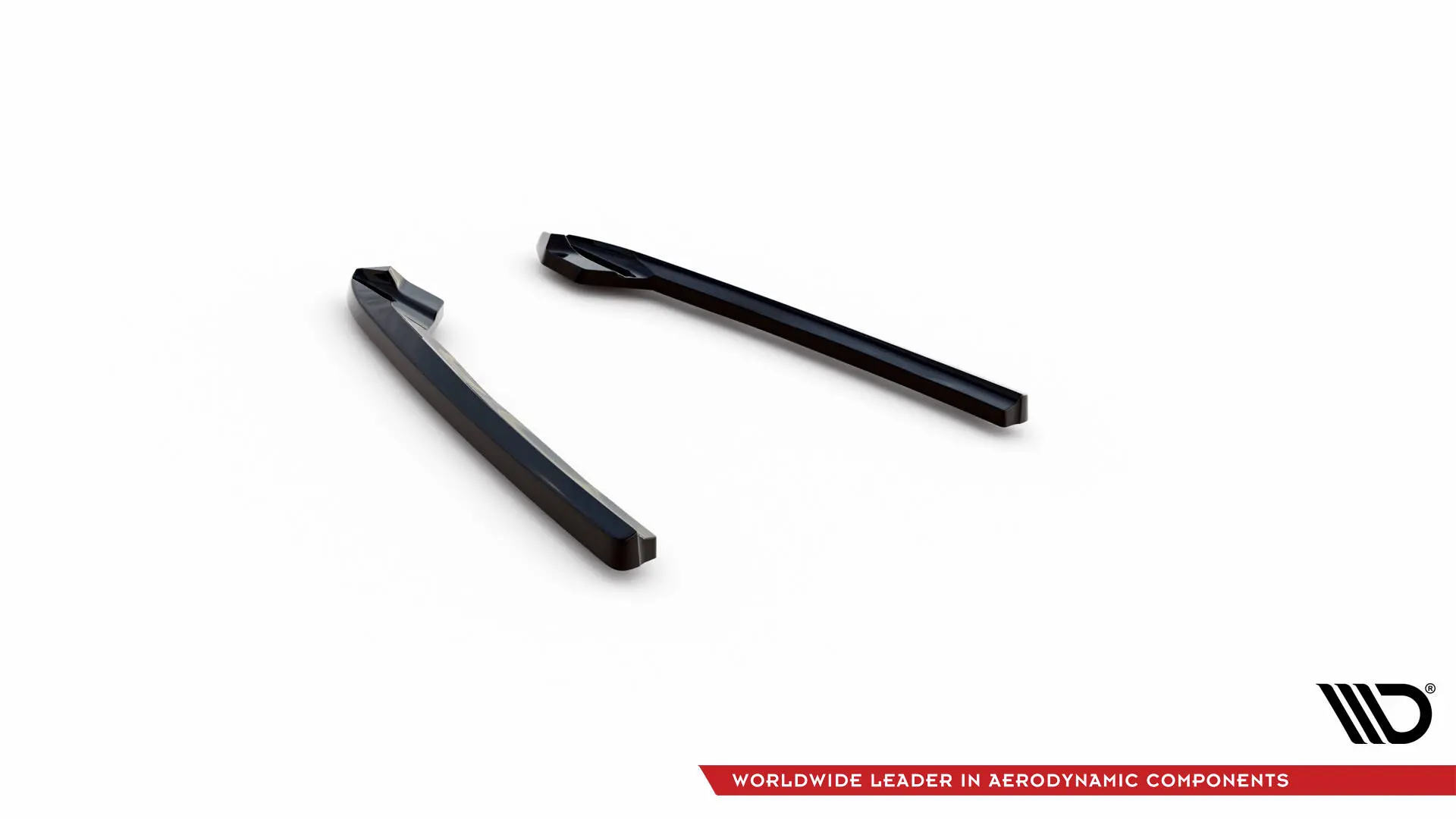 Sidesplitters bak Audi A6 C7 Avant 2011 - 2014 | V.3 Glossy Black Edition – bilde 6