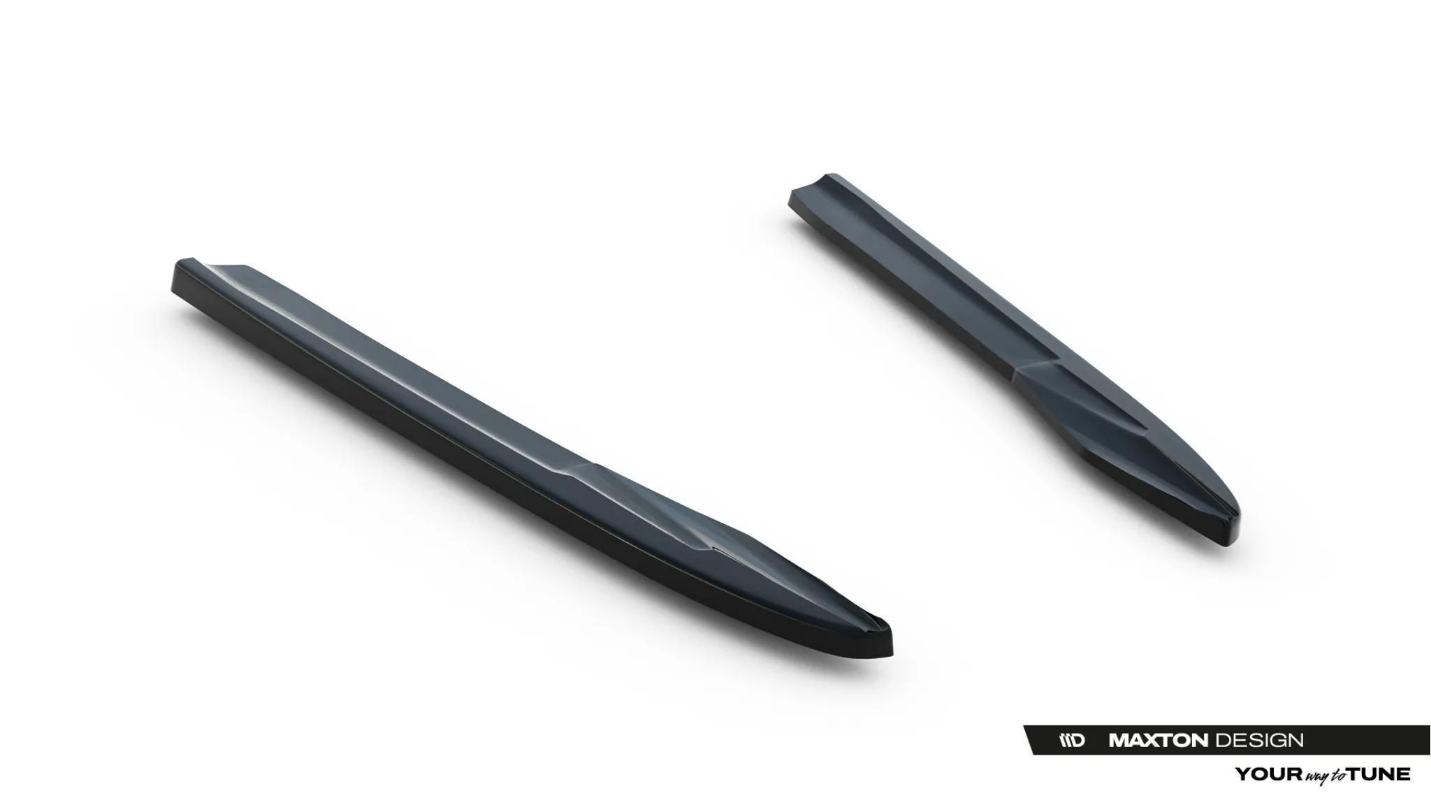 Sidesplitters bak Audi A6 C8 2018 - 2023 | Glossy Black Edition – bilde 4