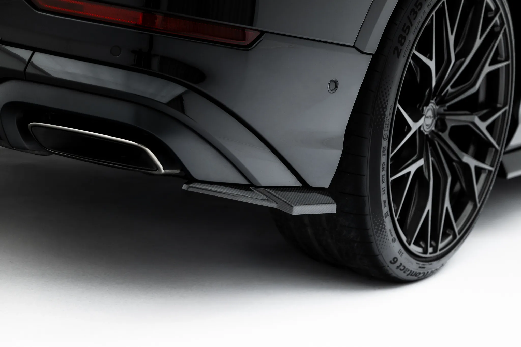 Sidesplitters bak Audi Q8 (Mk1) 2018-2026 | Carbon Fiber Edition – bilde 3