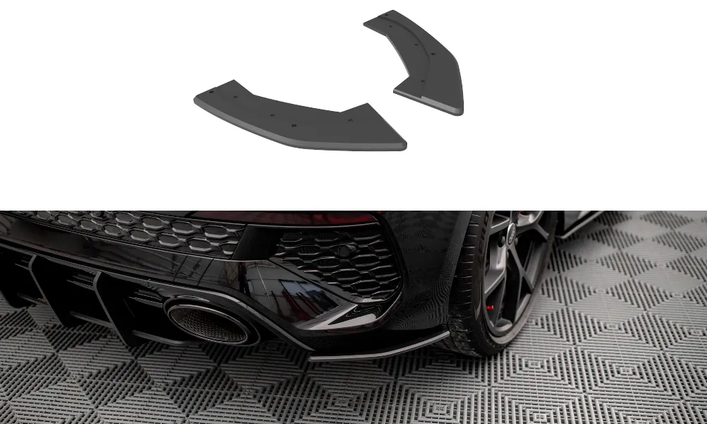 Sidesplitters bak Audi RS3 8Y 2002-2010 | Street Pro Black Edition – bilde 2