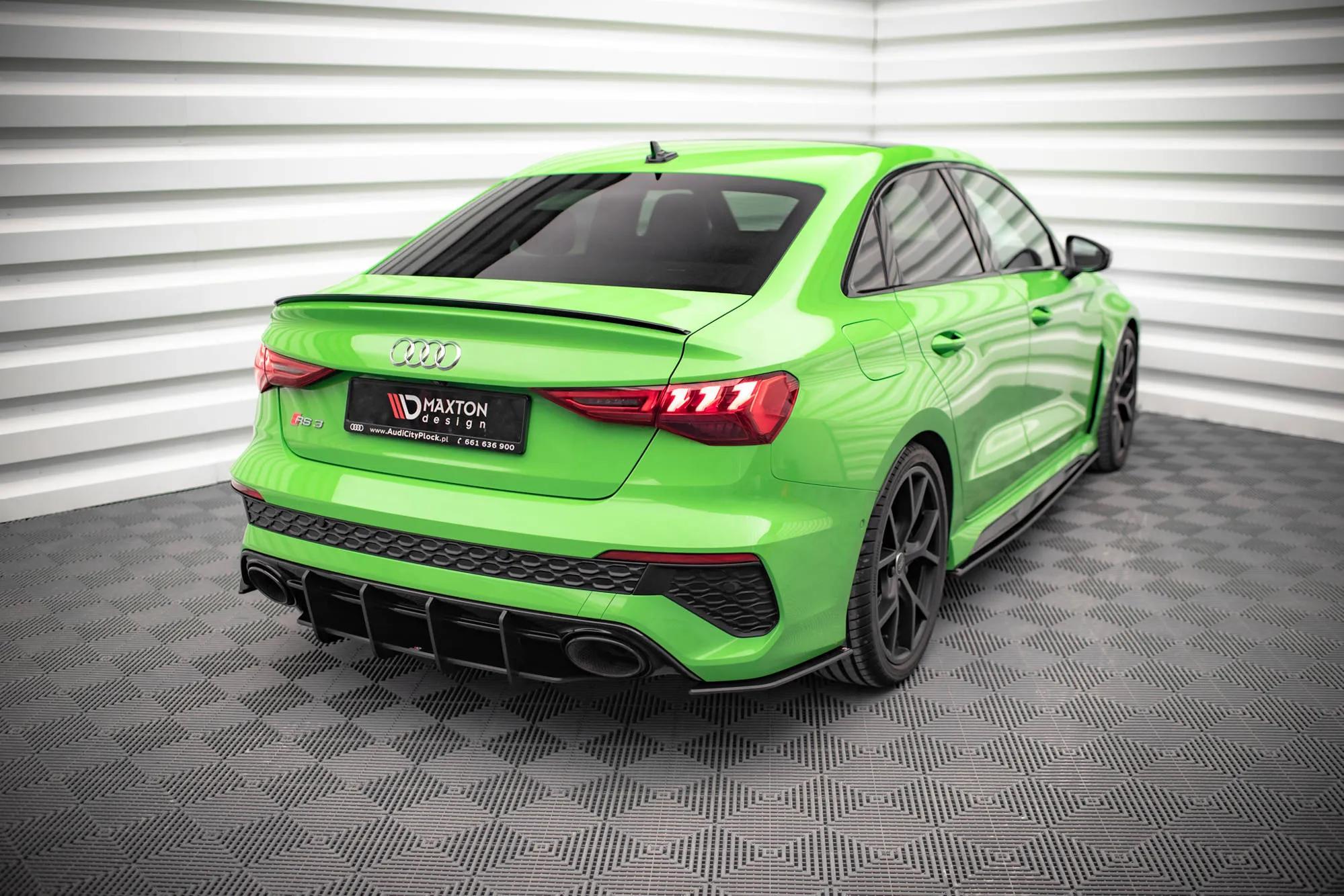 Sidesplitters bak Audi RS3 8Y 2020 -> | Street Pro Black Edition – bilde 3