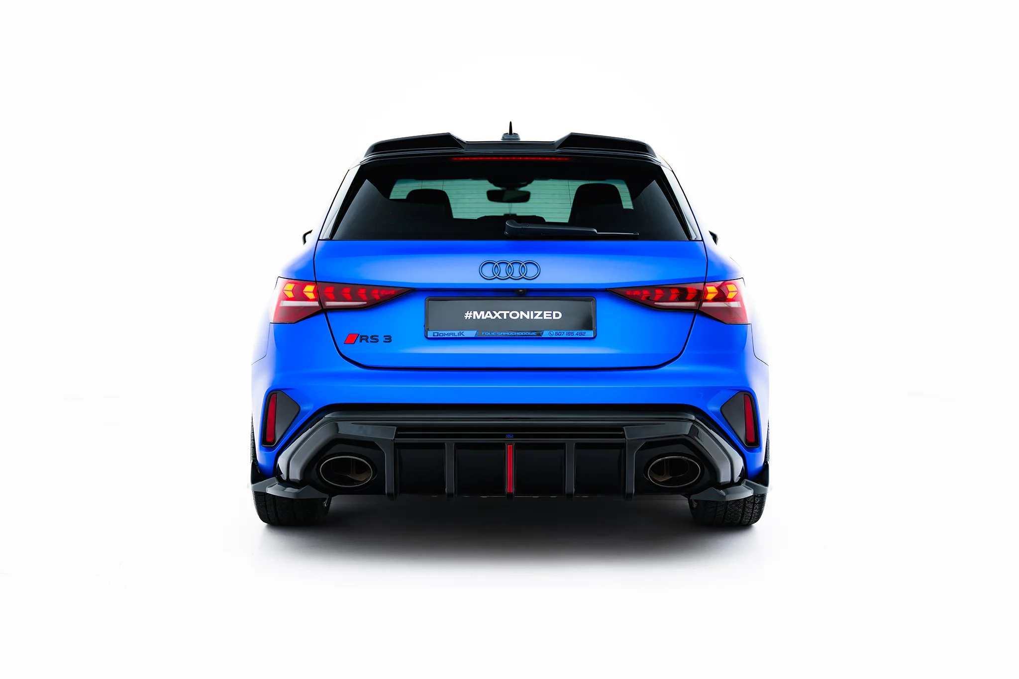 Sidesplitters bak Audi RS3 (8Y) Facelift 2024 -> | Glossy Black Edition V2 – bilde 3