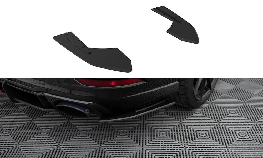 Sidesplitters bak Audi RS3 Sedan (8V) facelift 2017 - 2020 | Street Pro Black Edition – bilde 3