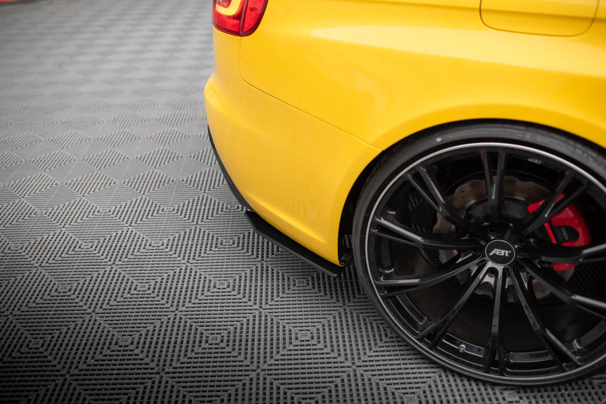 Sidesplitters bak Audi RS4 (B8) 2012-2015 | Street Pro Black Edition – bilde 5