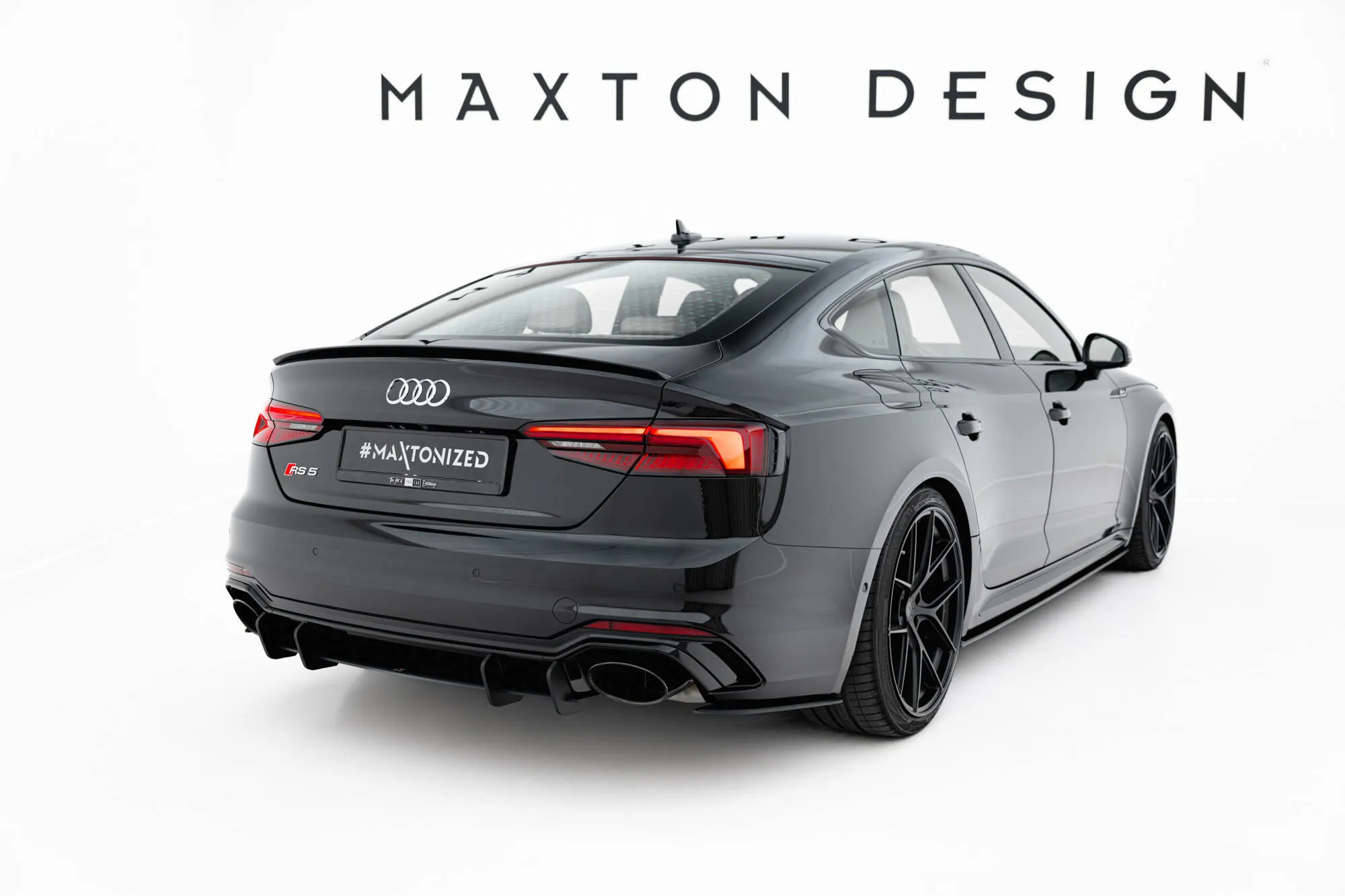 Sidesplitters bak Audi RS5 (F5) 2017 - 2019 | Street Pro Black Edition – bilde 2