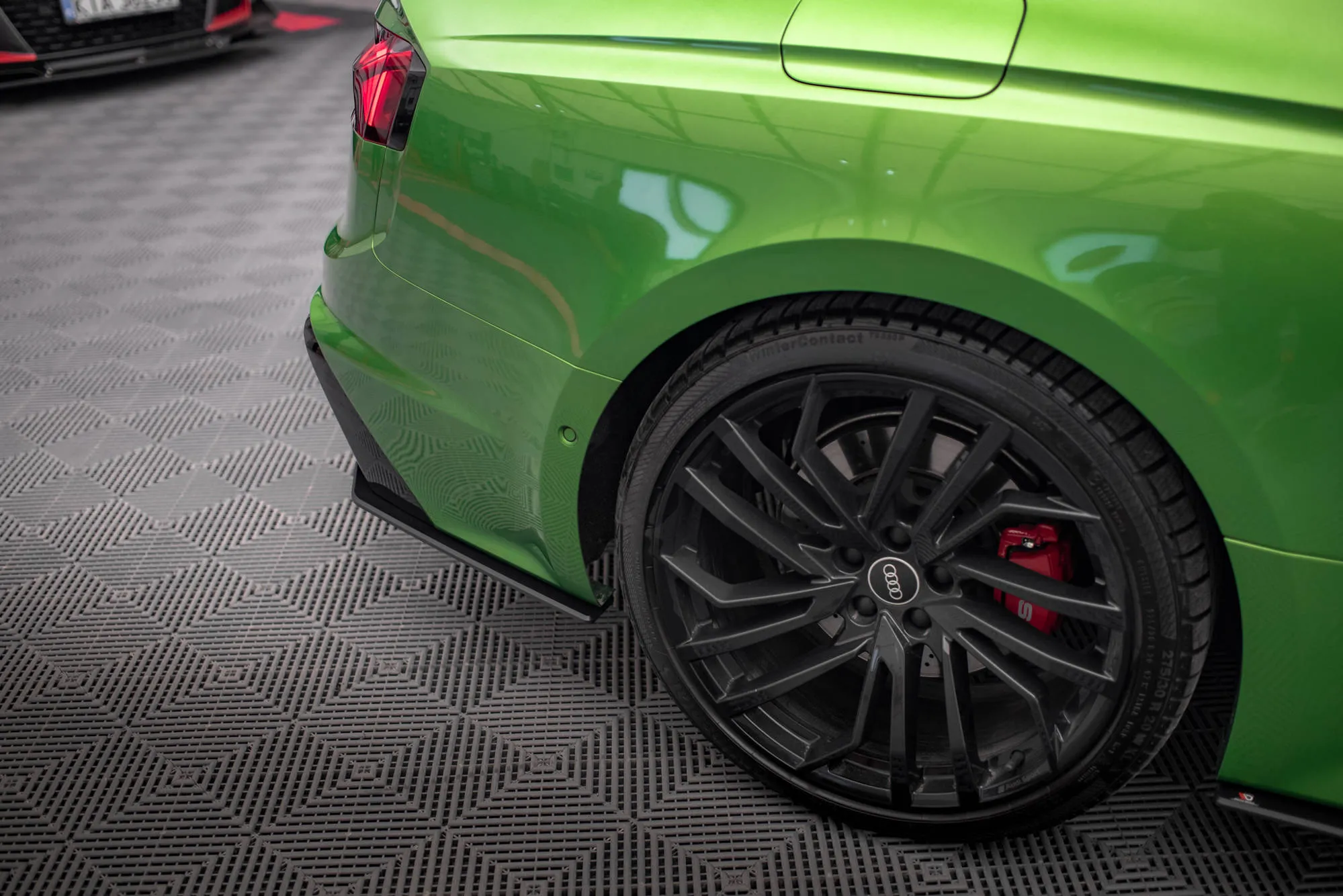 Sidesplitters bak Audi RS5 (F5) Facelift 2019 -> | Street Pro Black Edition – bilde 4
