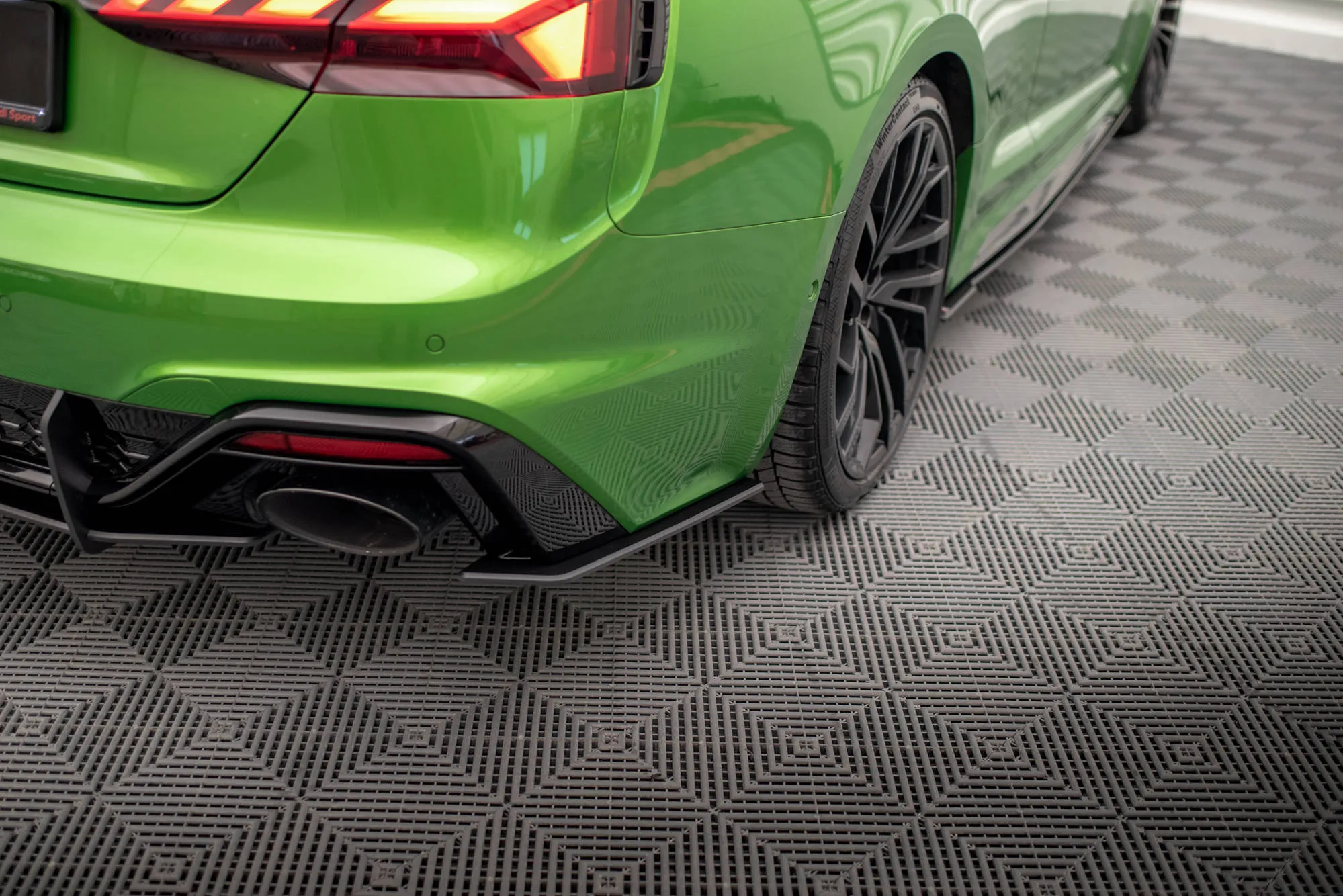 Sidesplitters bak Audi RS5 (F5) Facelift 2019 -> | Street Pro Black Edition – bilde 5