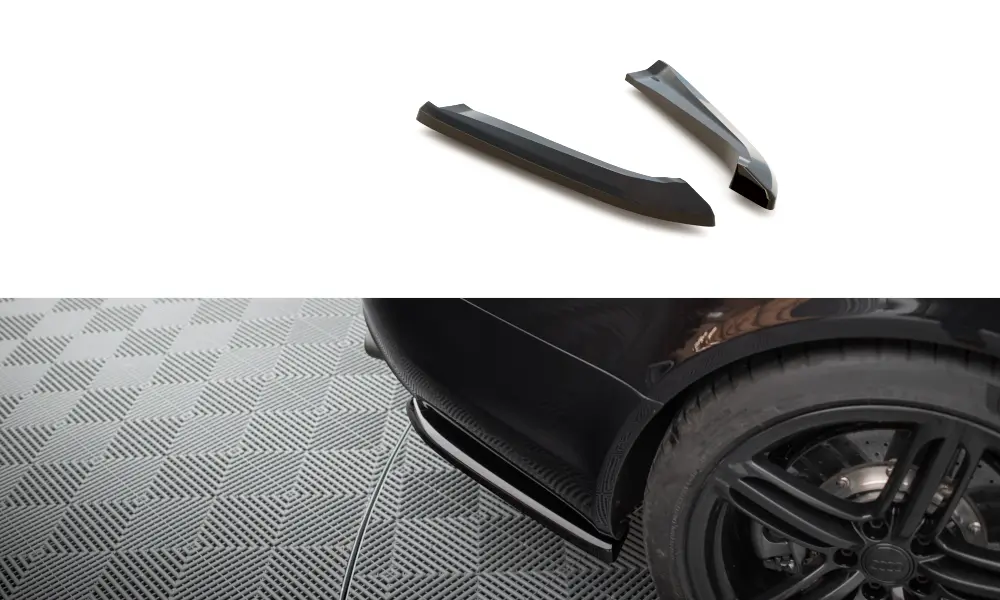 Sidesplitters bak Audi RS6 (C6) Avant 2007 - 2010 | Glossy Black Edition – bilde 2