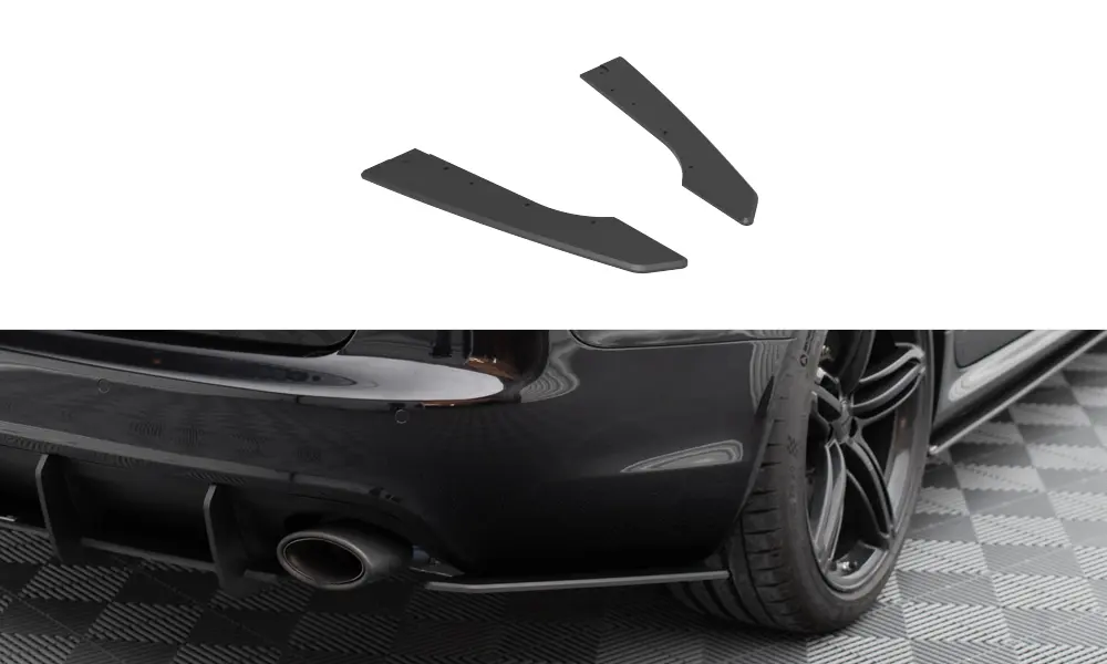 Sidesplitters bak Audi RS6 (C6) Avant 2007 - 2010 | Street Pro Black Edition – bilde 3