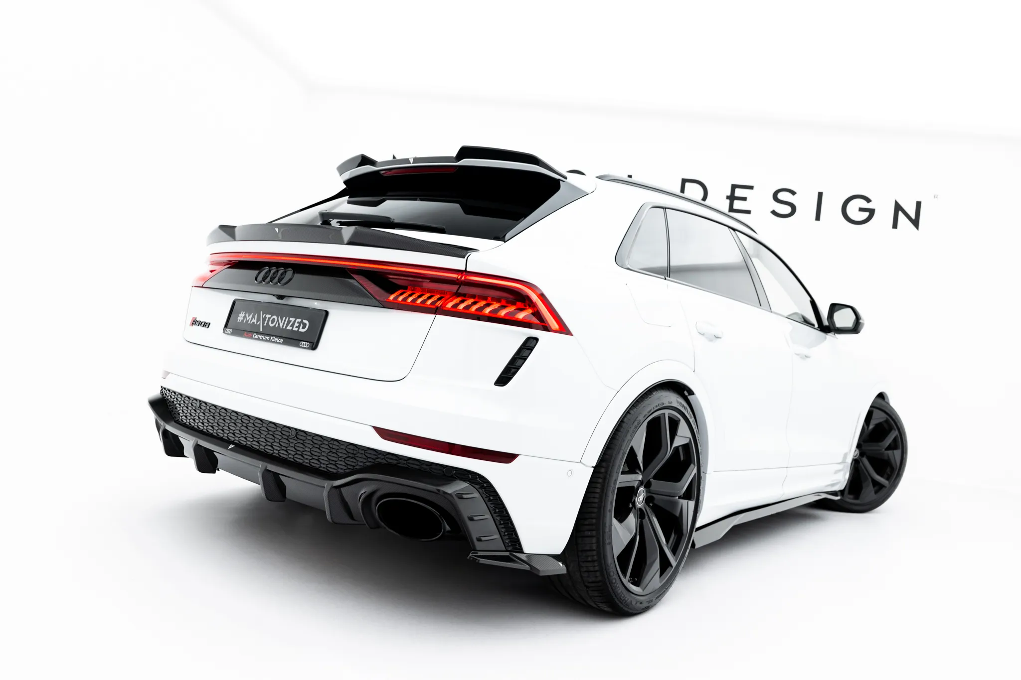 Sidesplitters bak Audi RSQ8 (Mk1) 2019-2026 | Carbon Fiber Edition – bilde 3