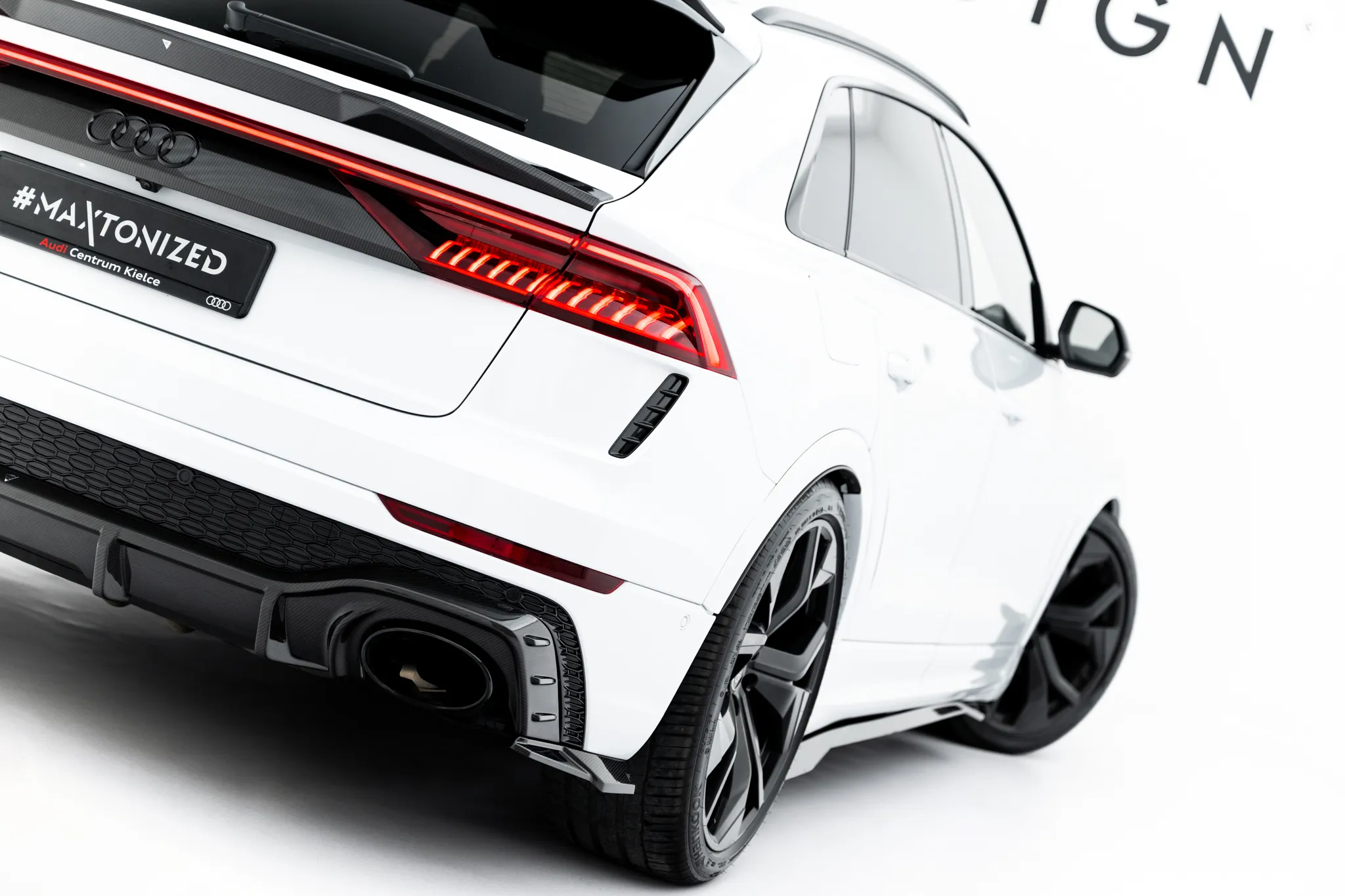 Sidesplitters bak Audi RSQ8 (Mk1) 2019-2026 | Carbon Fiber Edition – bilde 5