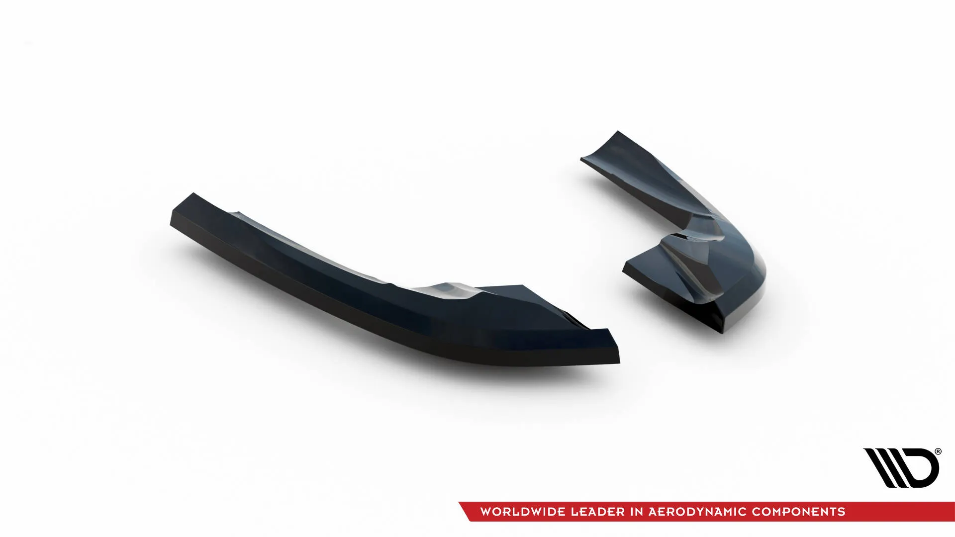 Sidesplitters bak Audi S3 8V Sportback / Audi A3 8V S-Line 2013 - 2020 | Glossy Black Edition – bilde 3