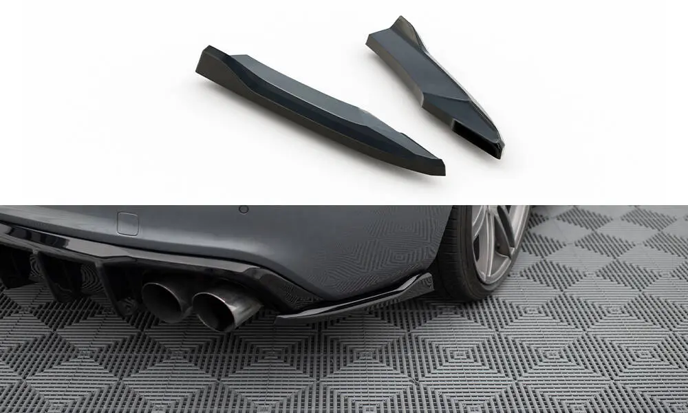 Sidesplitters bak Audi S5 (8T) Coupe facelift 2011 - 2016 | V.2 Glossy Black Edition – bilde 2
