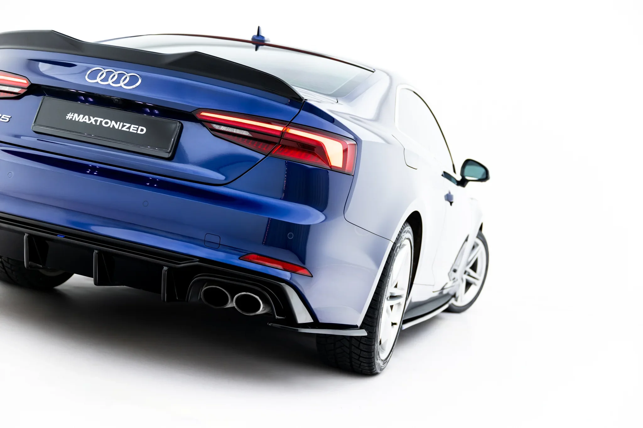 Sidesplitters bak Audi S5 (F5) 2016 - 2019 | Glossy Black Edition V2