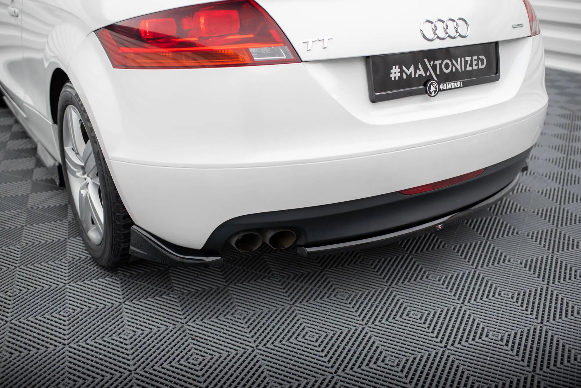 Sidesplitters bak Audi TT 8J 2006 - 2010 | Glossy Black Edition – bilde 3