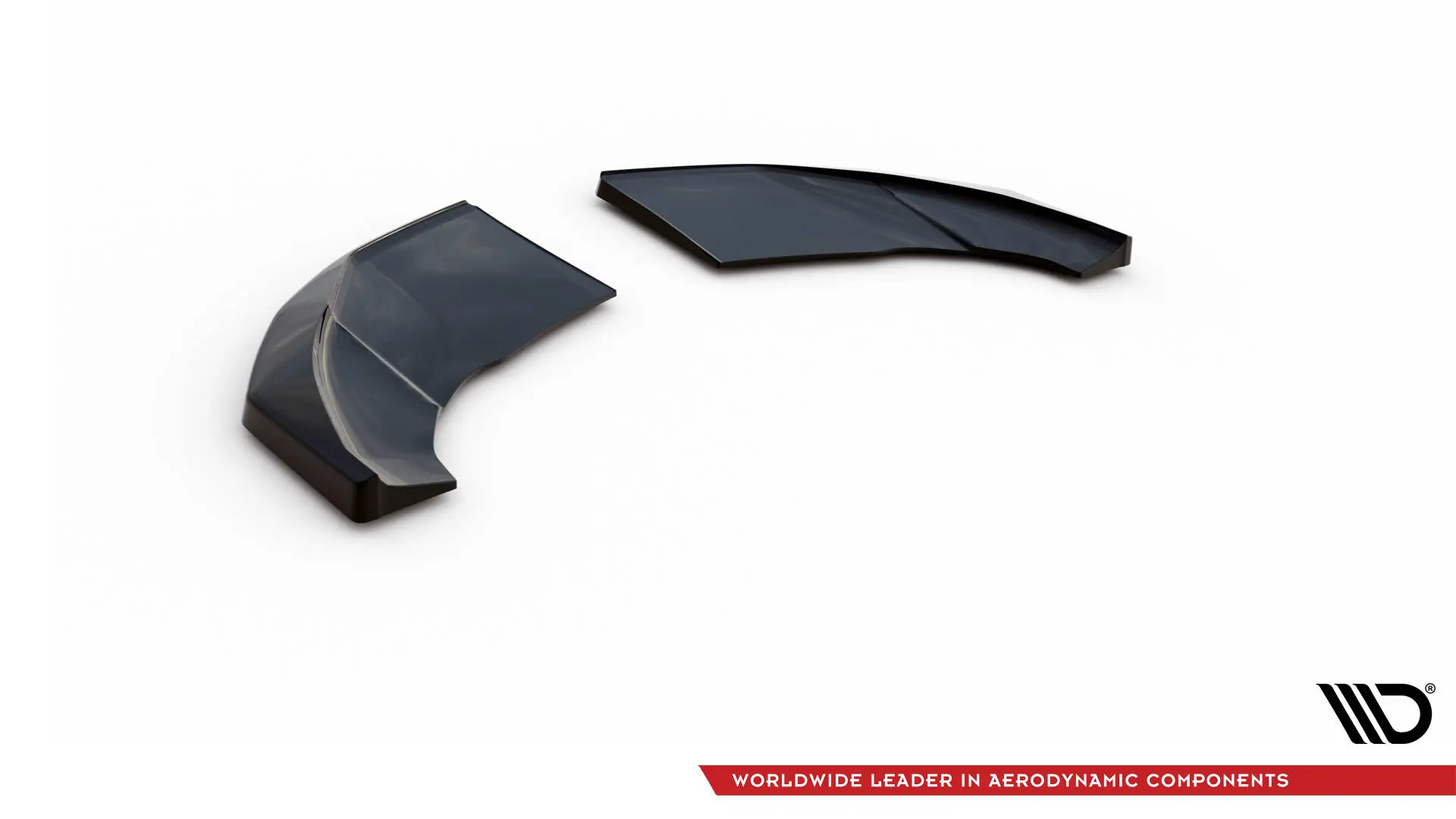 Sidesplitters bak Audi TT (8S) S-Line 2014 - 2018 | V.2 Glossy Black Edition – bilde 6