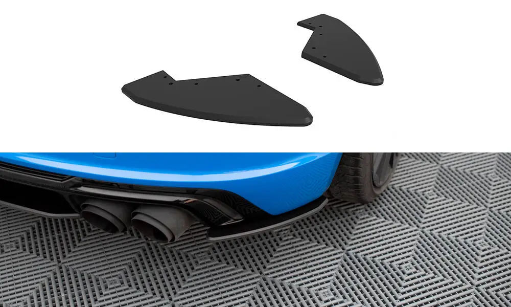 Sidesplitters bak Audi TT S (8S) 2014 - 2018 | Street Pro Black Edition – bilde 3