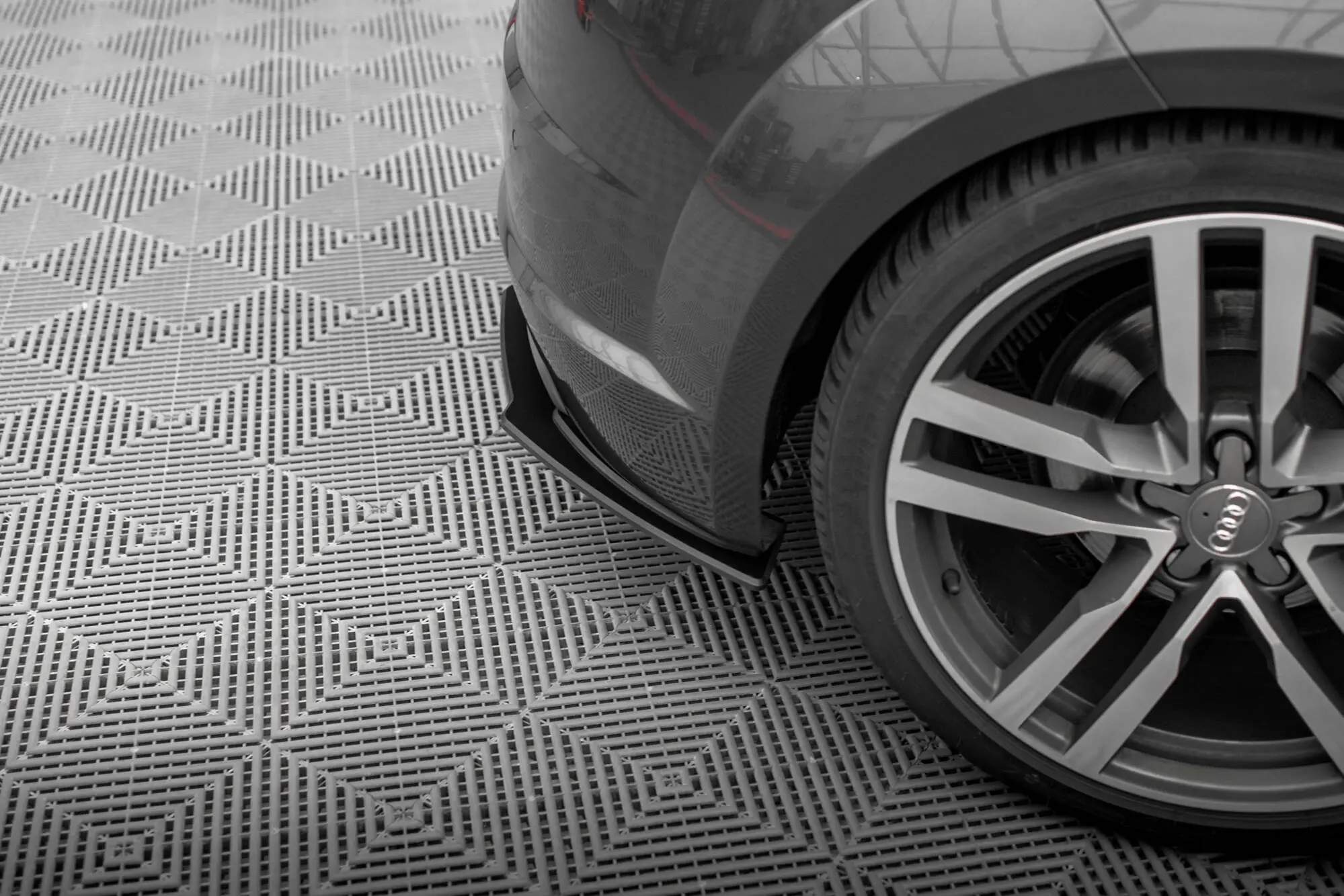 Sidesplitters bak Audi TT S-Line (8S) 2014 - 2018 | Street Pro Black Edition – bilde 3