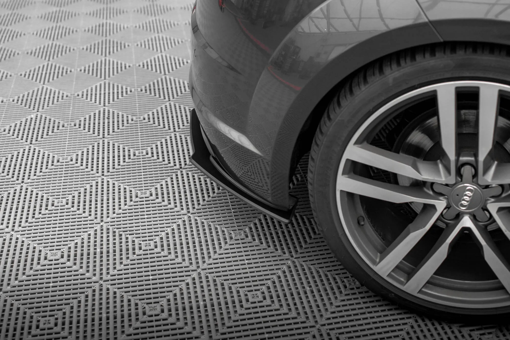 Sidesplitters bak Audi TT S-Line (8S) 2014 - 2018 | Street Pro Black Edition – bilde 3