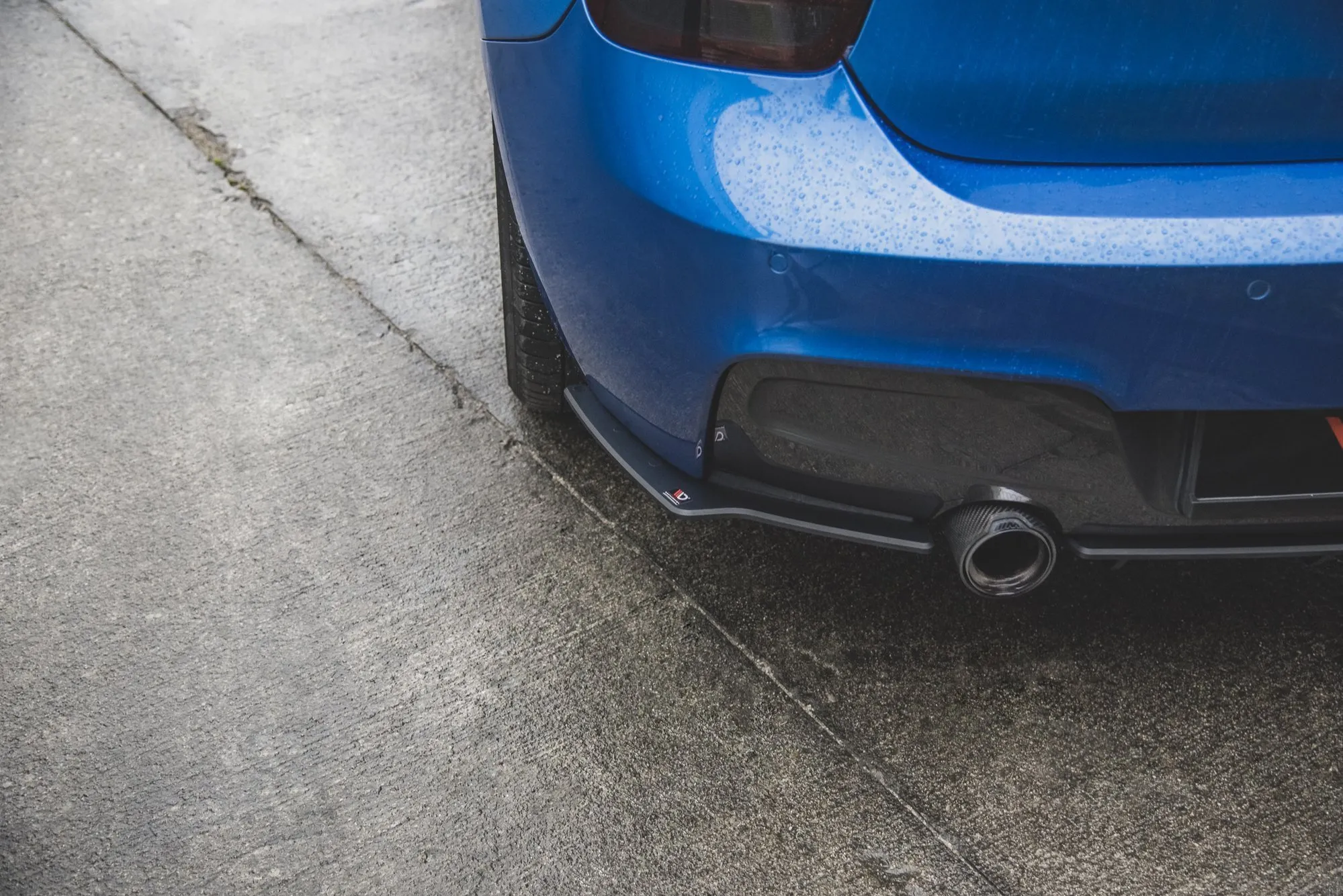 Sidesplitters bak BMW 1 (F20) M135I 2011 - 2015 | Street Pro Black Edition