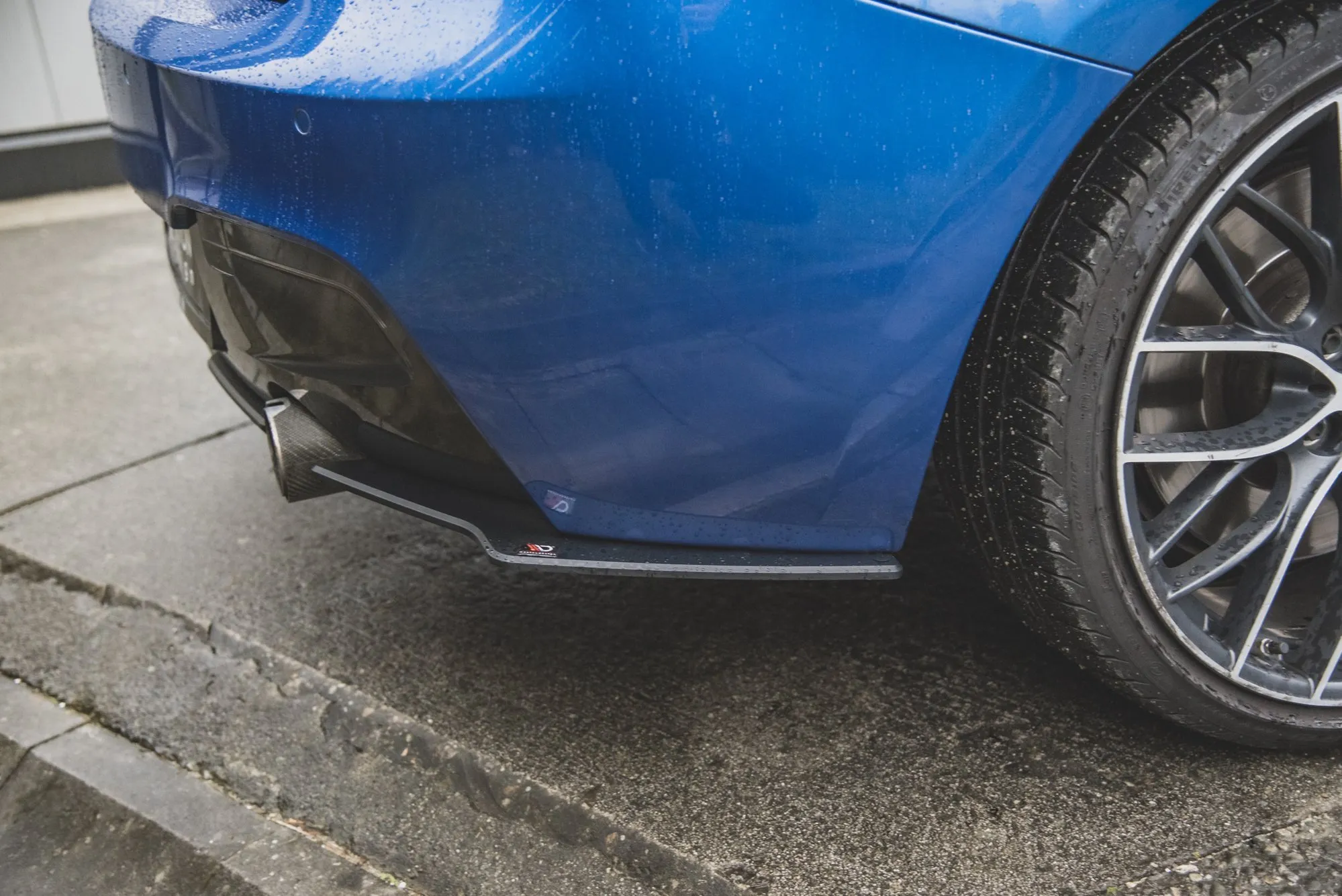 Sidesplitters bak BMW 1 (F20) M135I 2011 - 2015 | Street Pro Black Edition – bilde 2