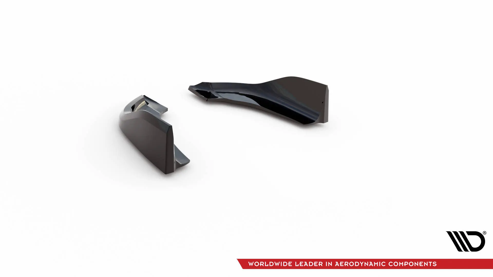 Sidesplitters bak BMW 1 (F40) M-Pack / BMW M135i (F40) 2019 - 2024 | V.6 Glossy Black Edition – bilde 6