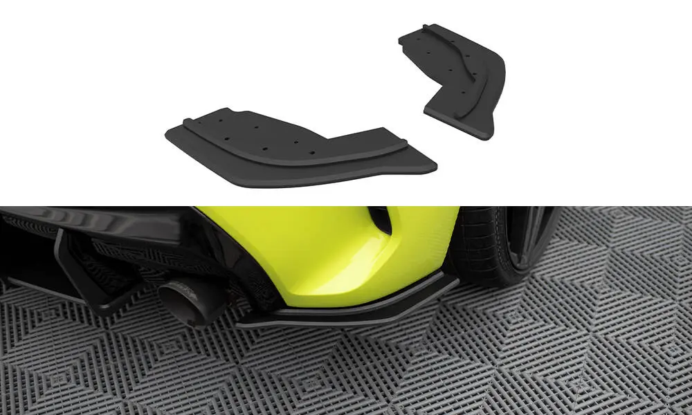 Sidesplitters bak BMW 1 (F40) M-Pakke / BMW M135i (F40) 2019 - 2024 | V.1 Street Pro Black Edition – bilde 2