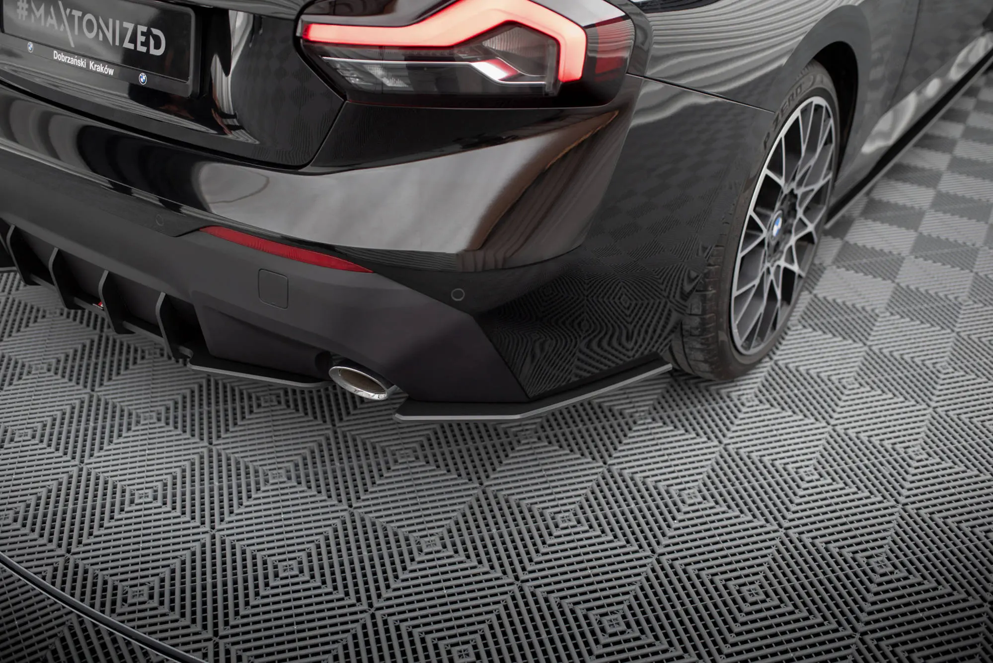 Sidesplitters bak BMW 2 Coupe (G42) 2021 - > | Street Pro Black Edition