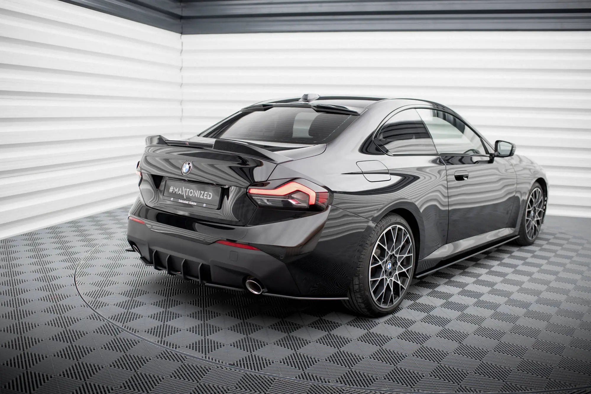 Sidesplitters bak BMW 2 Coupe (G42) 2021 - > | Street Pro Black Edition – bilde 4