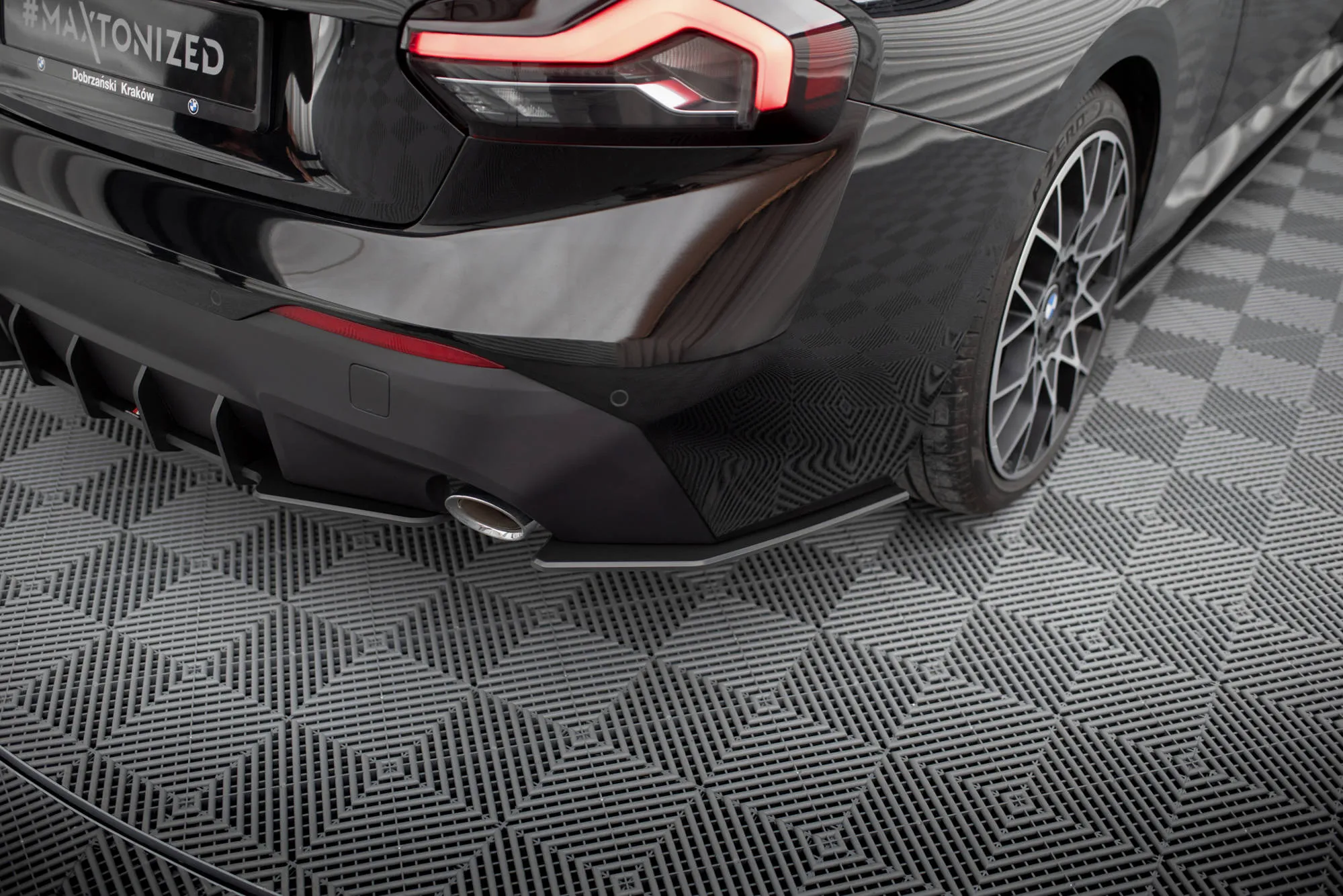 Sidesplitters bak BMW 2 Coupe (G42) 2021 - > | Street Pro Black Edition