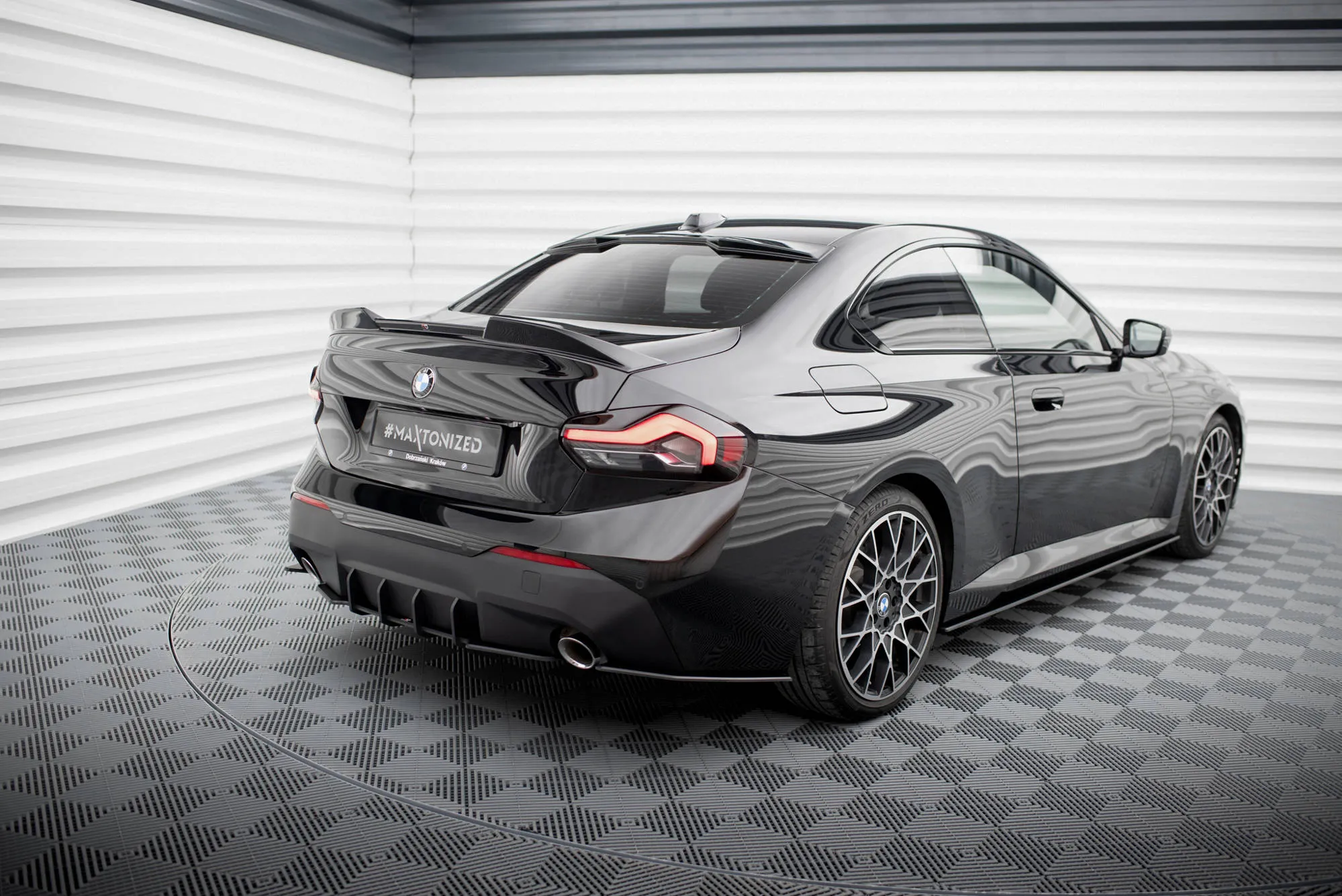 Sidesplitters bak BMW 2 Coupe (G42) 2021 - > | Street Pro Black Edition – bilde 2