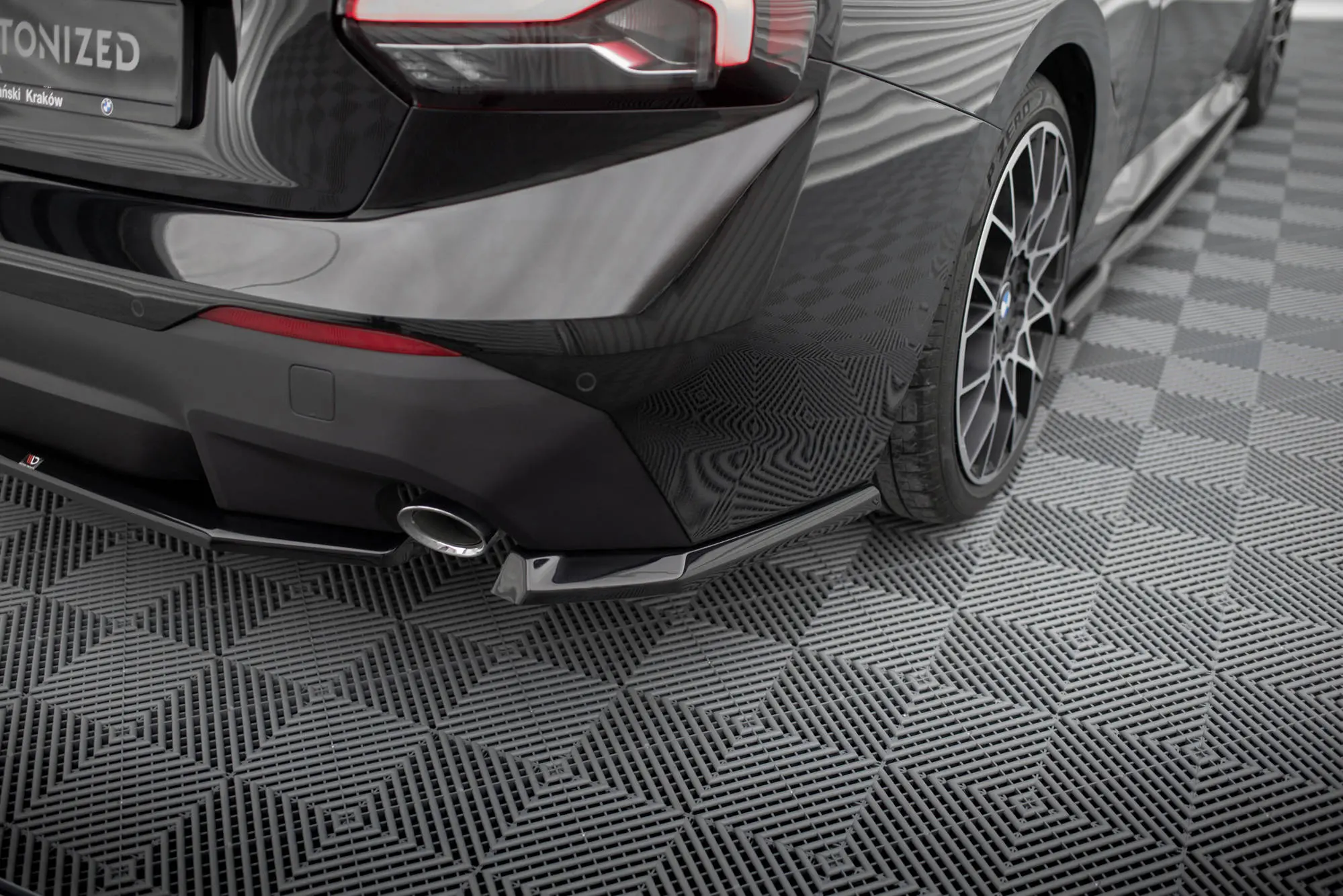 Sidesplitters bak BMW 2 Coupe (G42) 2021 - > | V.1 Glossy Black Edition – bilde 2