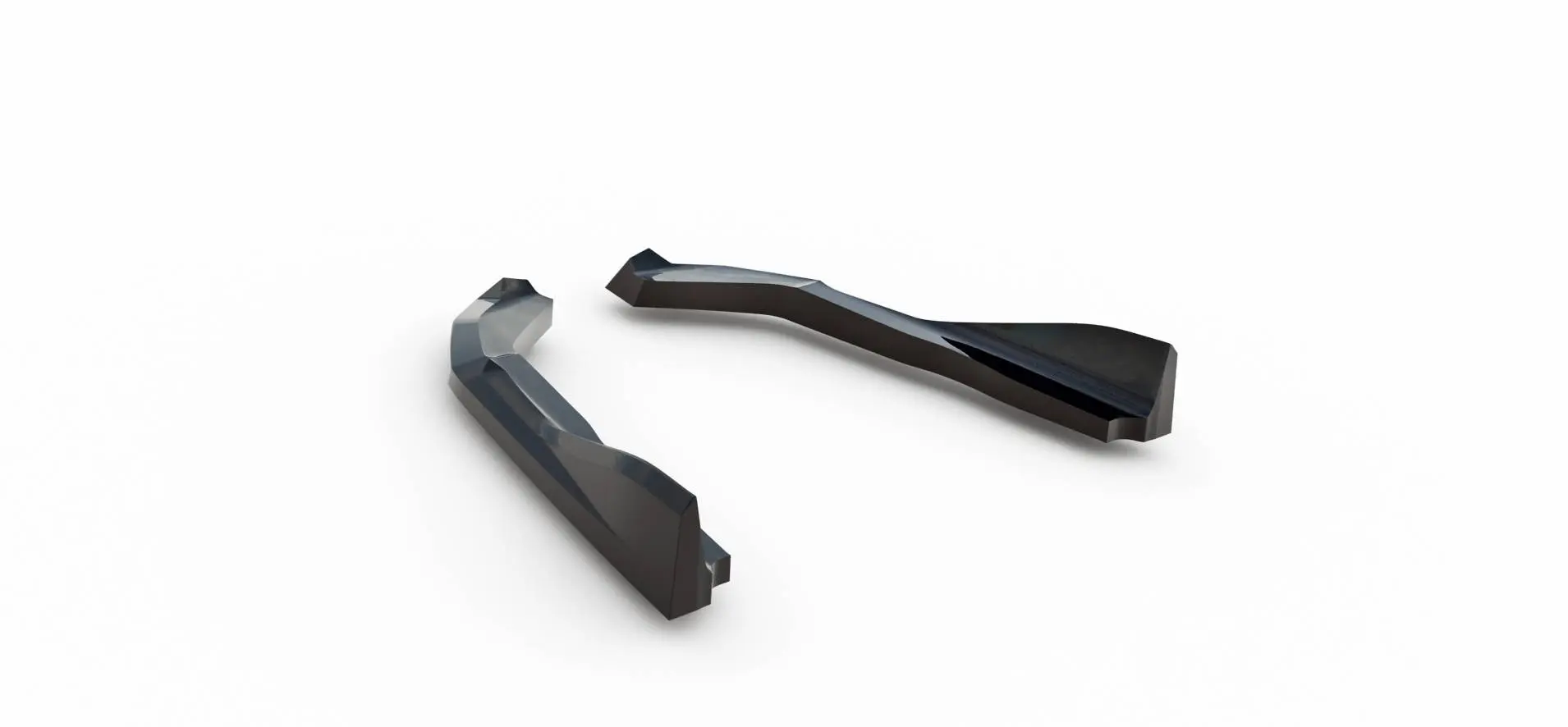 Sidesplitters bak BMW 2 Coupe (G42) 2021 - > | V.2 Glossy Black Edition – bilde 6