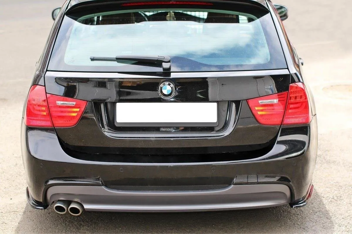 Sidesplitters bak BMW 3 (E91) Touring M-PAck 2008-2012 | Glossy Black Edition