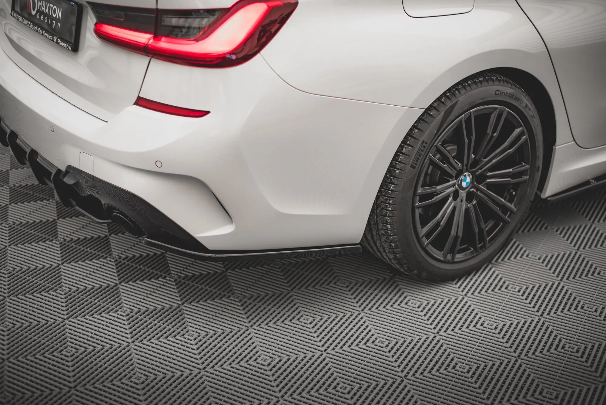 Sidesplitters bak BMW 3 (G20 / G21) M-Pakke 2018 - 2022 | V.2 Glossy Black Edition