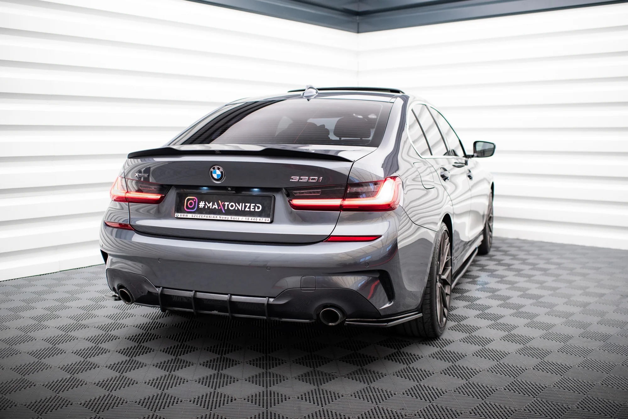 Sidesplitters bak BMW 3 G20 M-Pack 2019 - 2022 – bilde 2