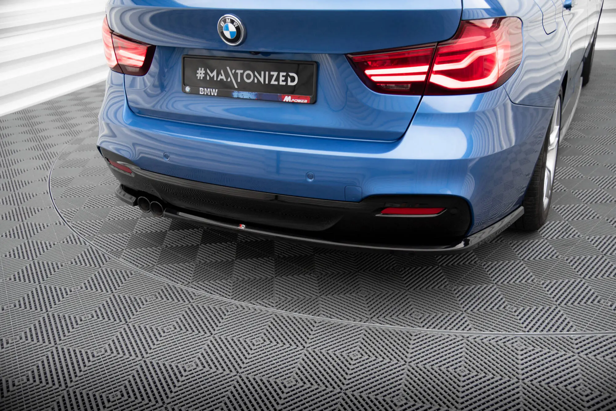 Sidesplitters bak BMW 3 GT (F34) M-Pakke 2013 - 2016 | Glossy Black Edition