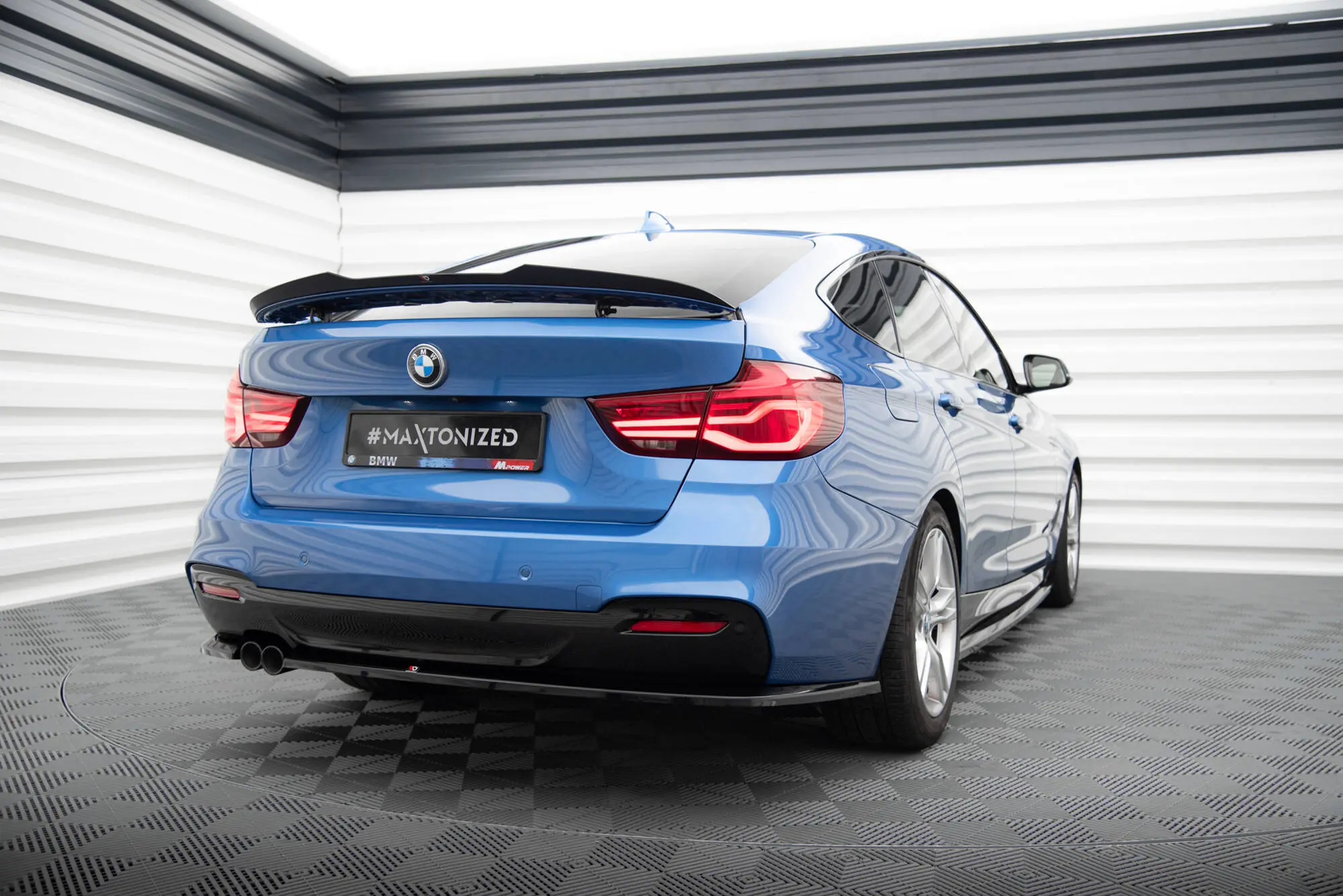 Sidesplitters bak BMW 3 GT (F34) M-Pakke 2013 - 2016 | Glossy Black Edition – bilde 4
