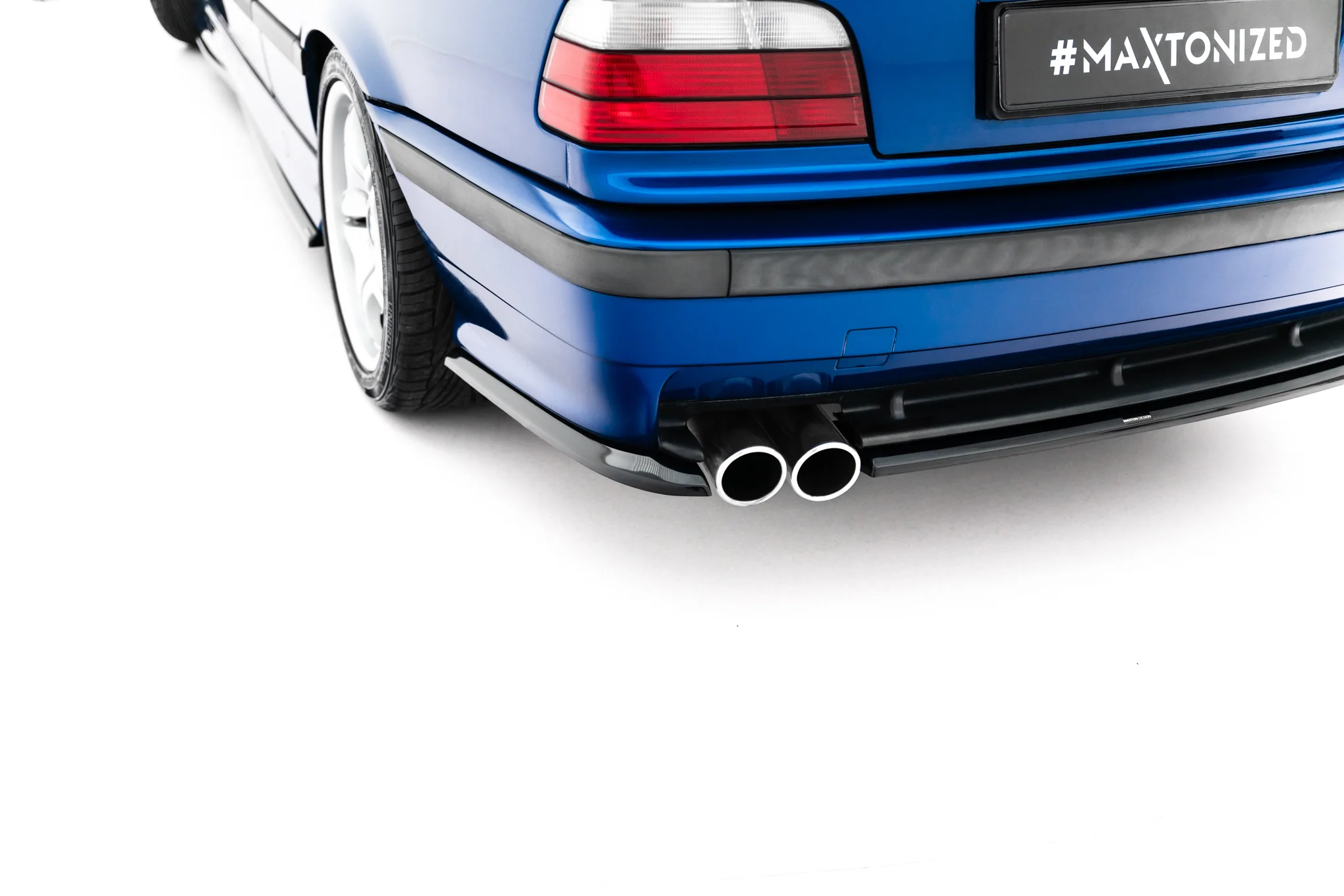 Sidesplitters bak BMW 3 M-Pack (E36) 1993- 1999 | Glossy Black Edition – bilde 4