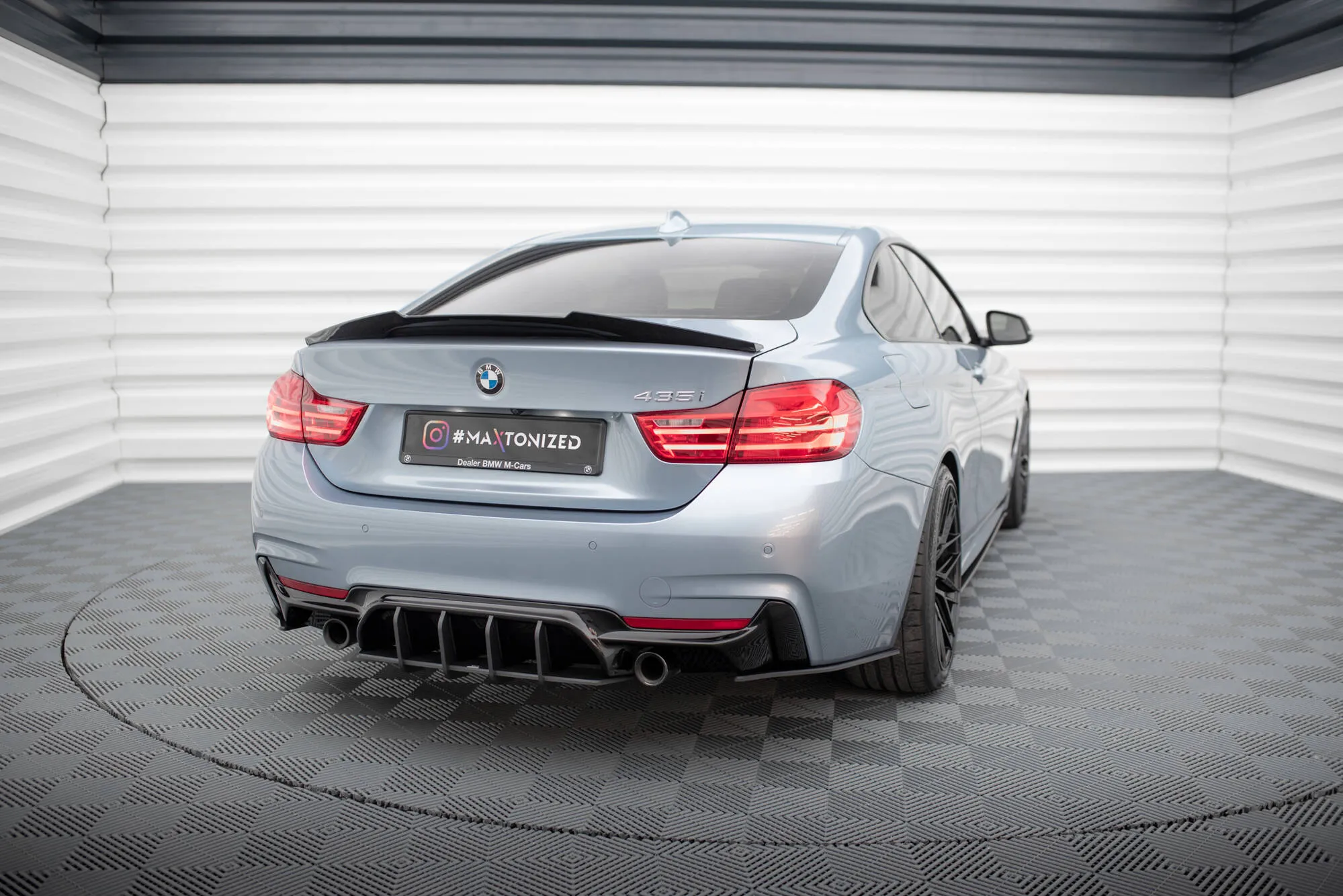 Sidesplitters bak BMW 4 Coupe (F32) M-Pakke 2013 - 2020 | Street Pro Black Edition – bilde 3